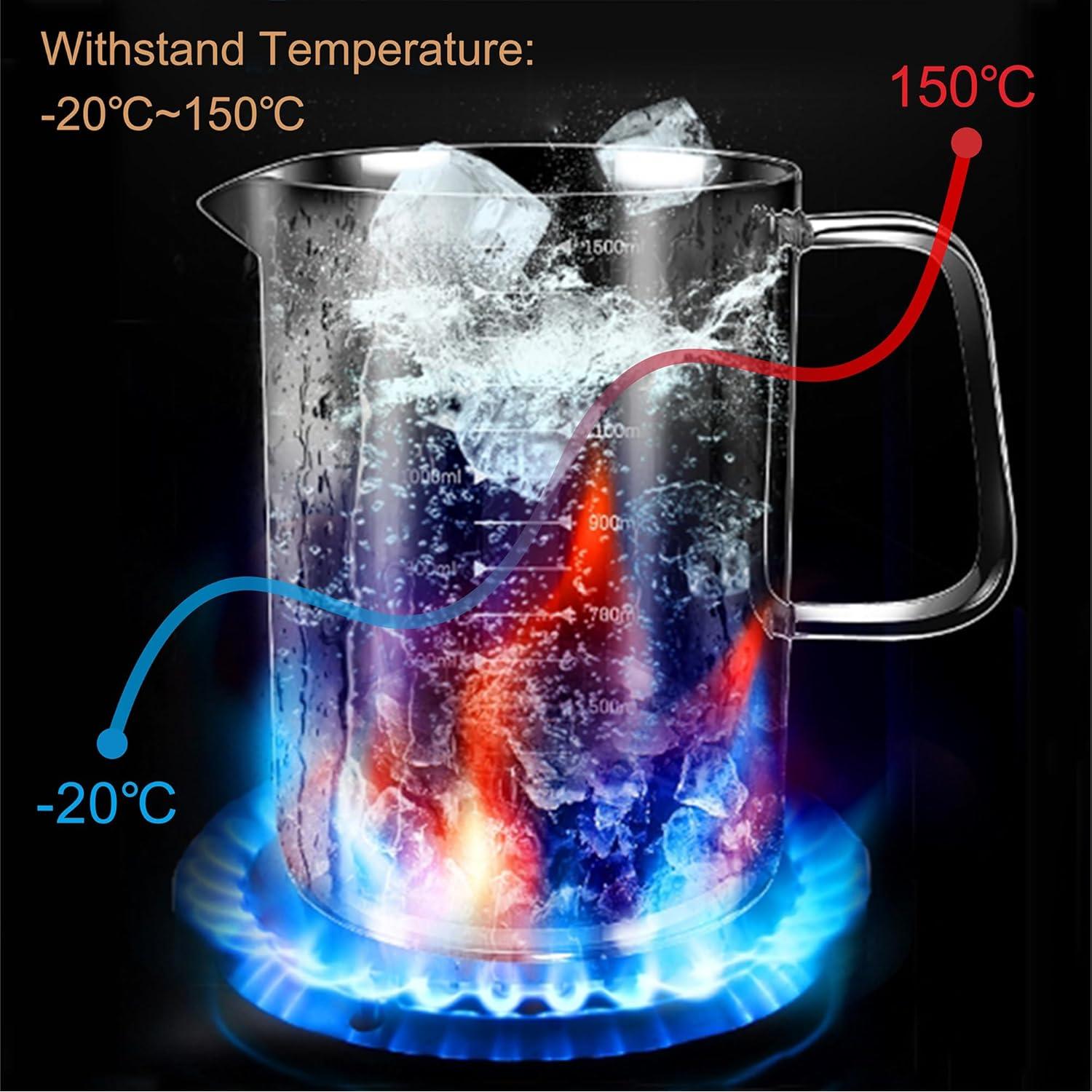 Contenedor de aceite de vidrio 1.5L Abdodar con colador acero