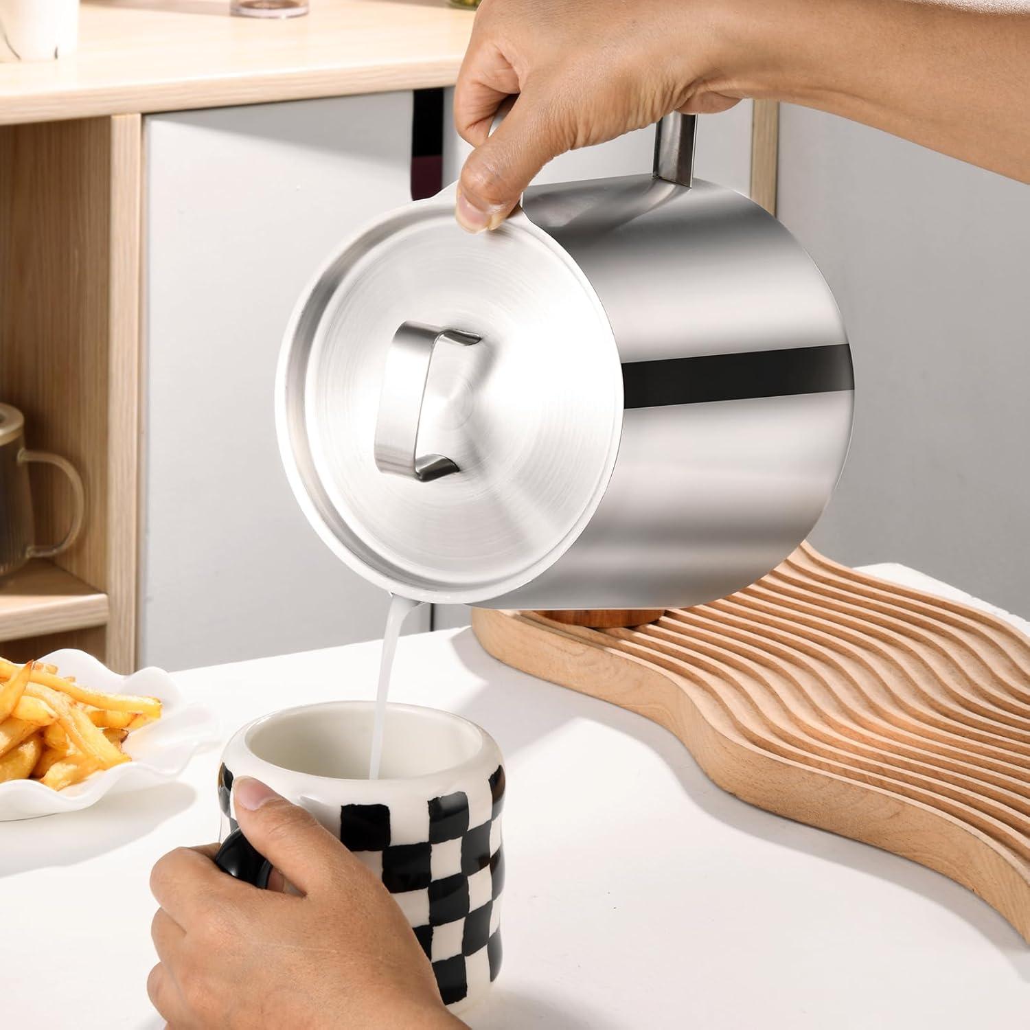 Olla de Filtro de Aceite 2L DIY HOGAR Acero Inoxidable 304