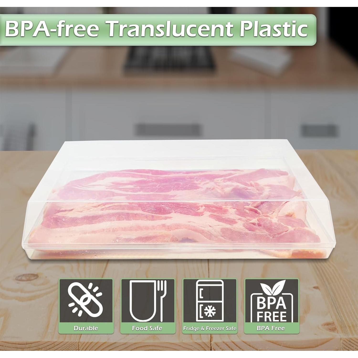 Conservador de Tocino Home-X Hermético 0.45 kg - Libre de BPA