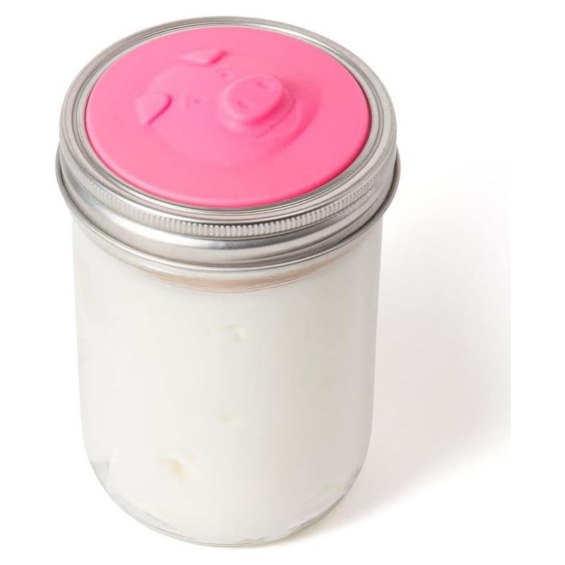 Tapa de silicona para frasco de boca ancha Jarware 8 cm