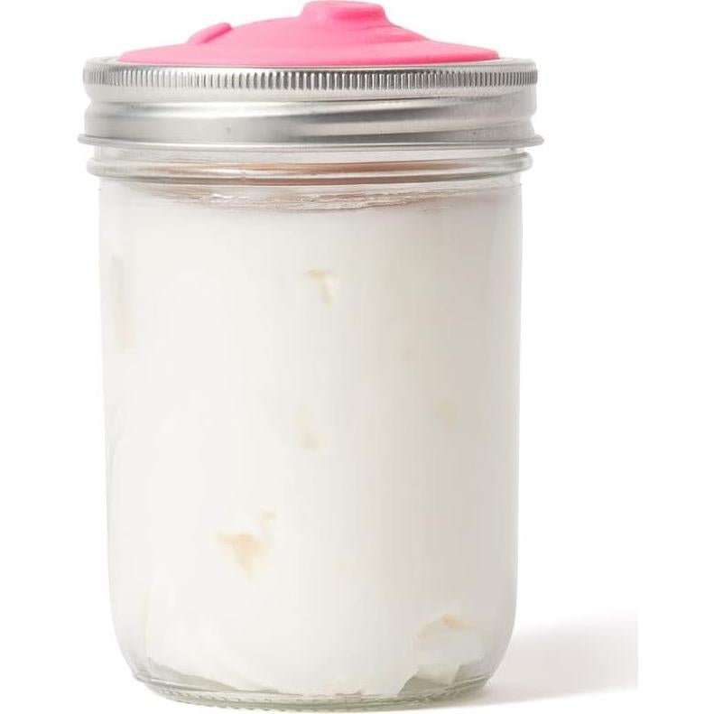 Tapa de silicona para frasco de boca ancha Jarware 8 cm