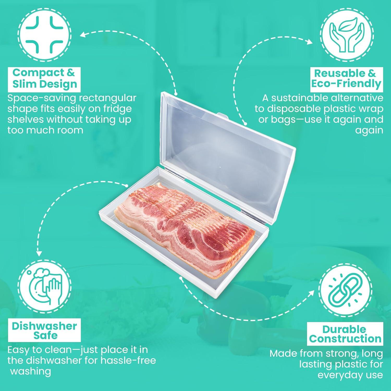 Contenedor de Almacenamiento de Carne Deli Iconikal 0.45 kg