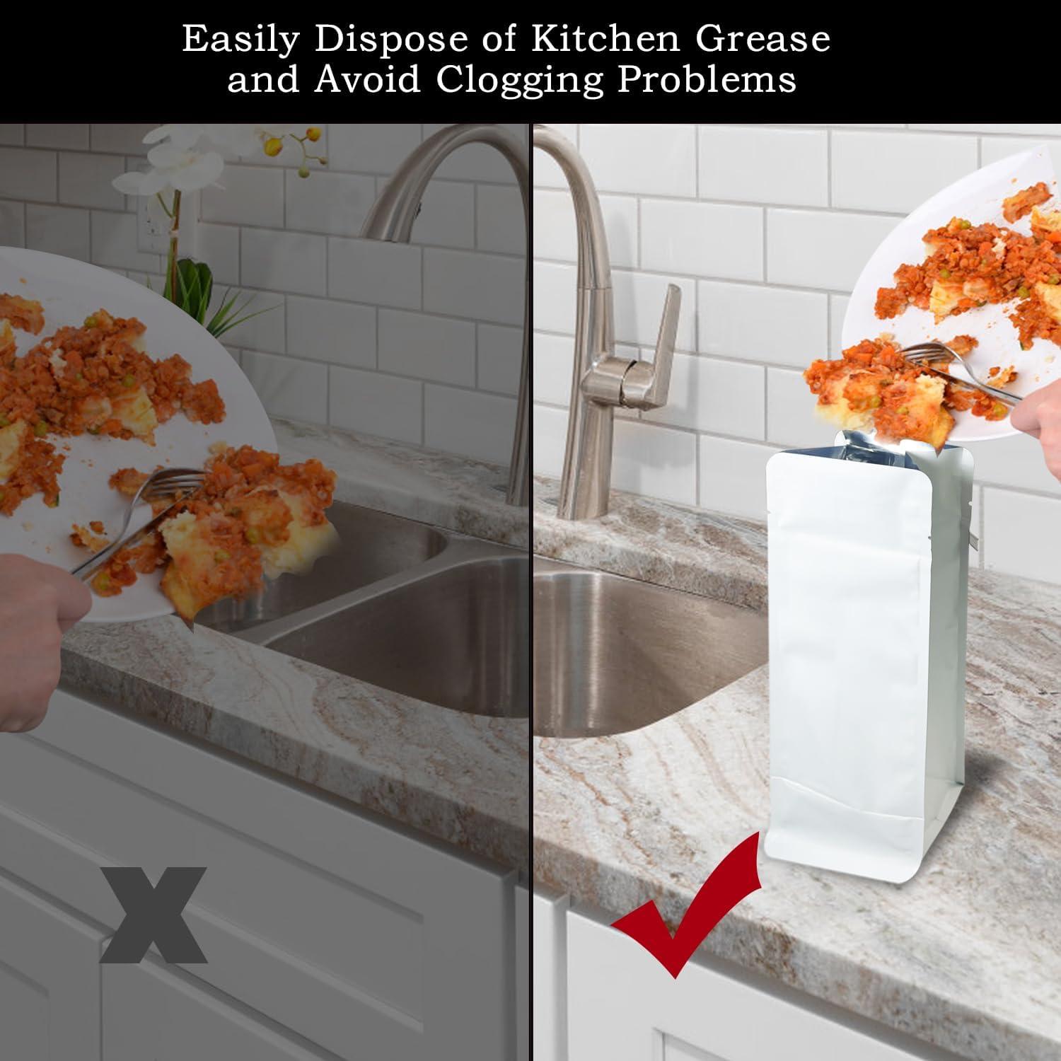 Bolsas Desechables de Grasa HXYCNNA 50 Pcs 8.9x22.9 cm