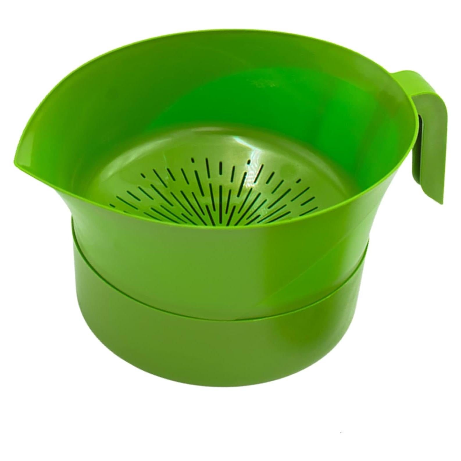 Juego de Coladores de Cocina Easy Greasy - Filtra Grasa y Lava Alimentos