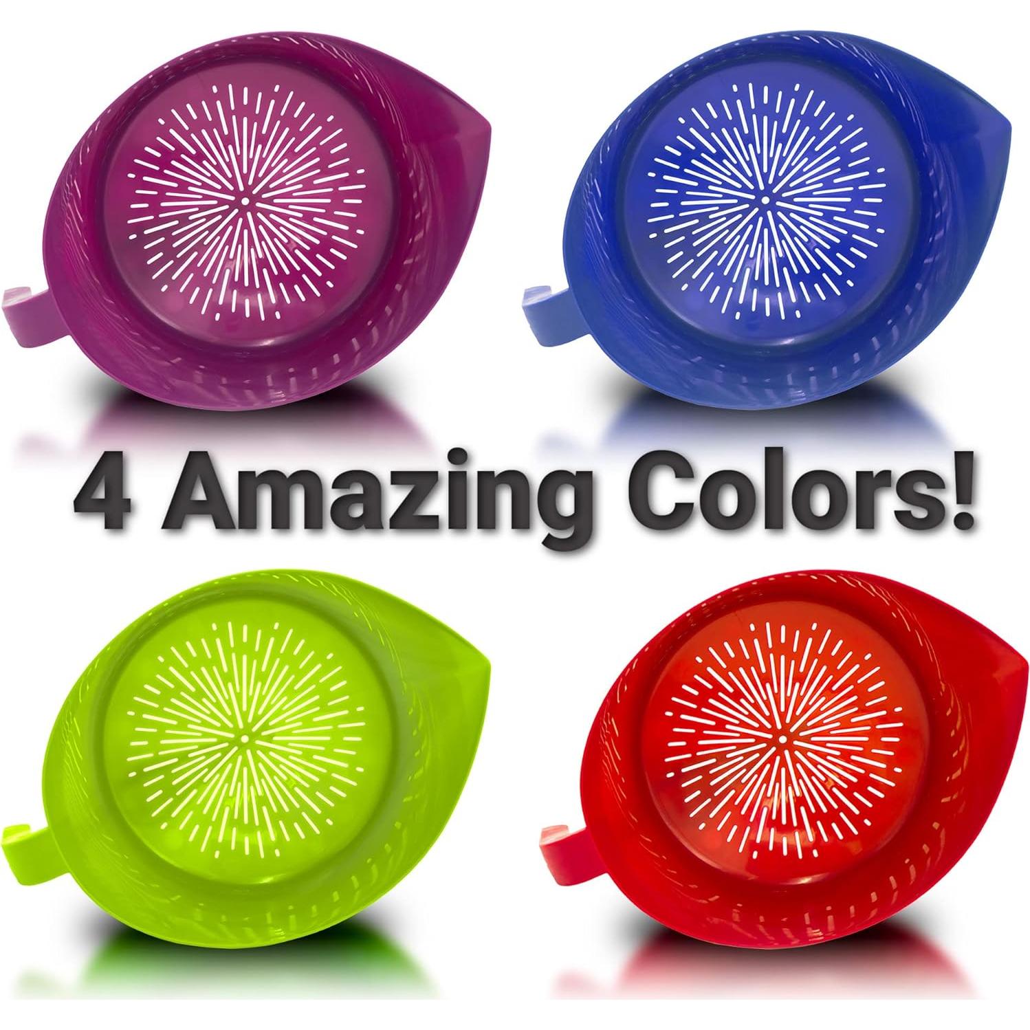 Juego de Coladores de Cocina Easy Greasy - Filtra Grasa y Lava Alimentos