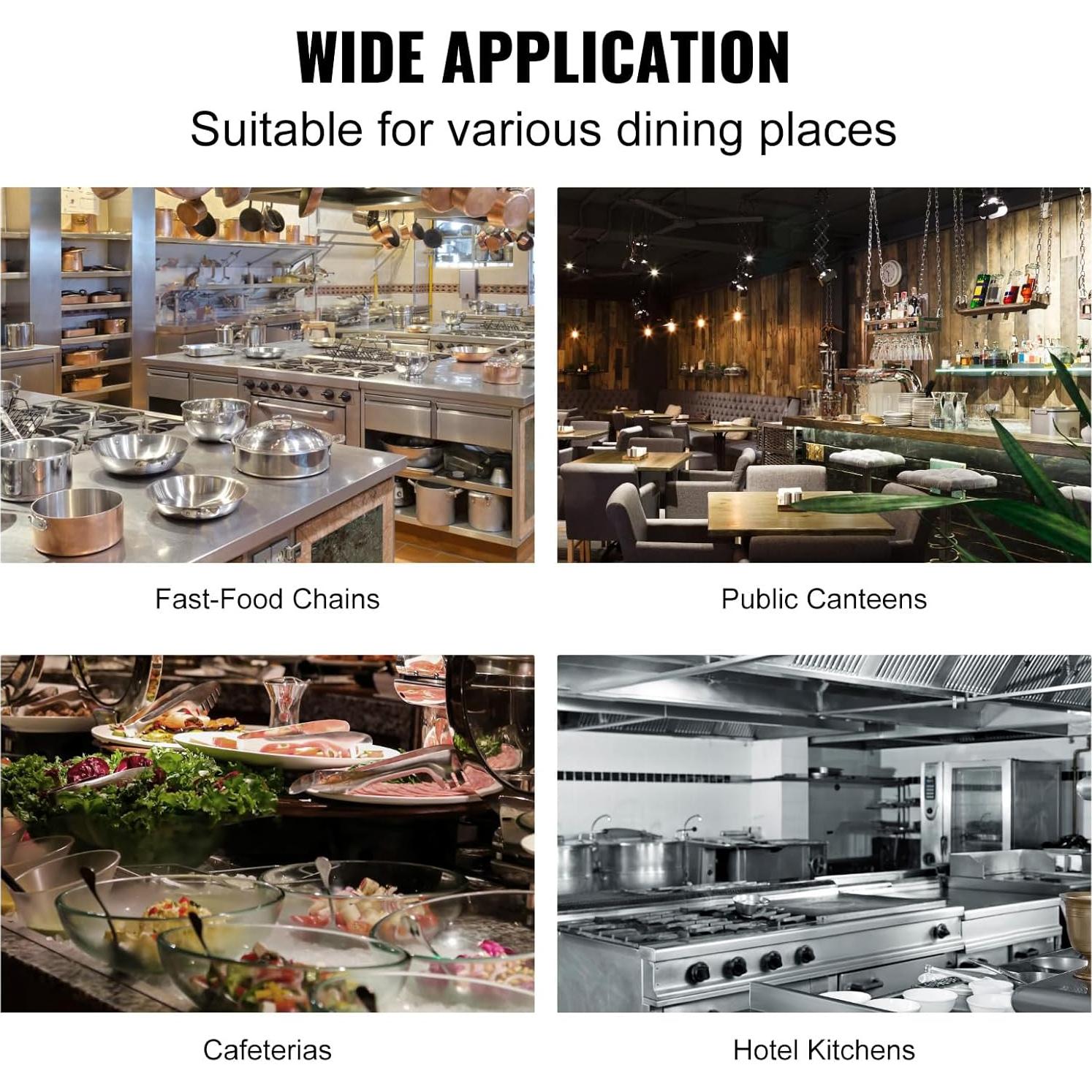 Cubo de Grasa VEVOR 10 Galones Acero al Carbono Azul