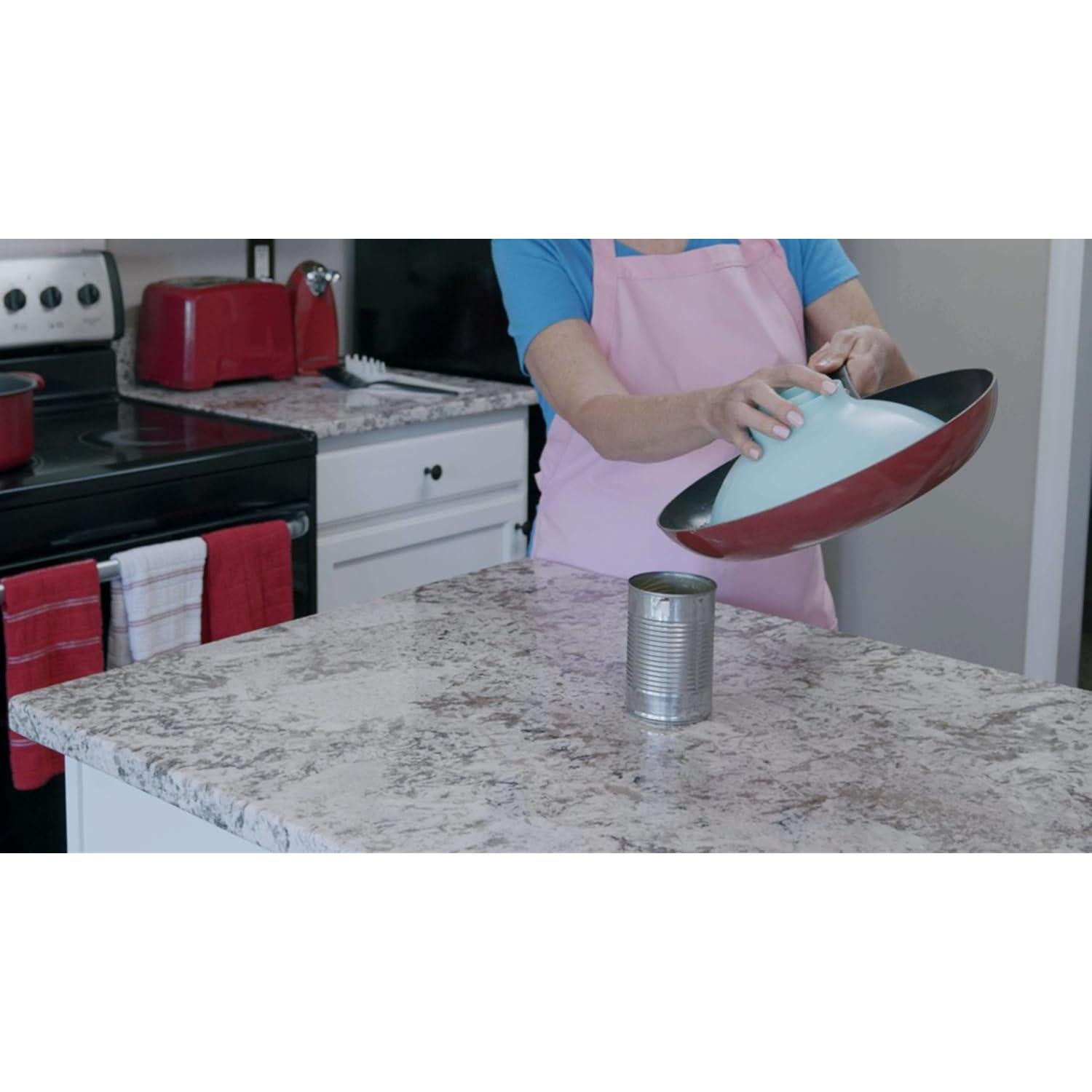 Colador Drenador de Grasa BUUBLE Aqua 23x23 cm Silicona