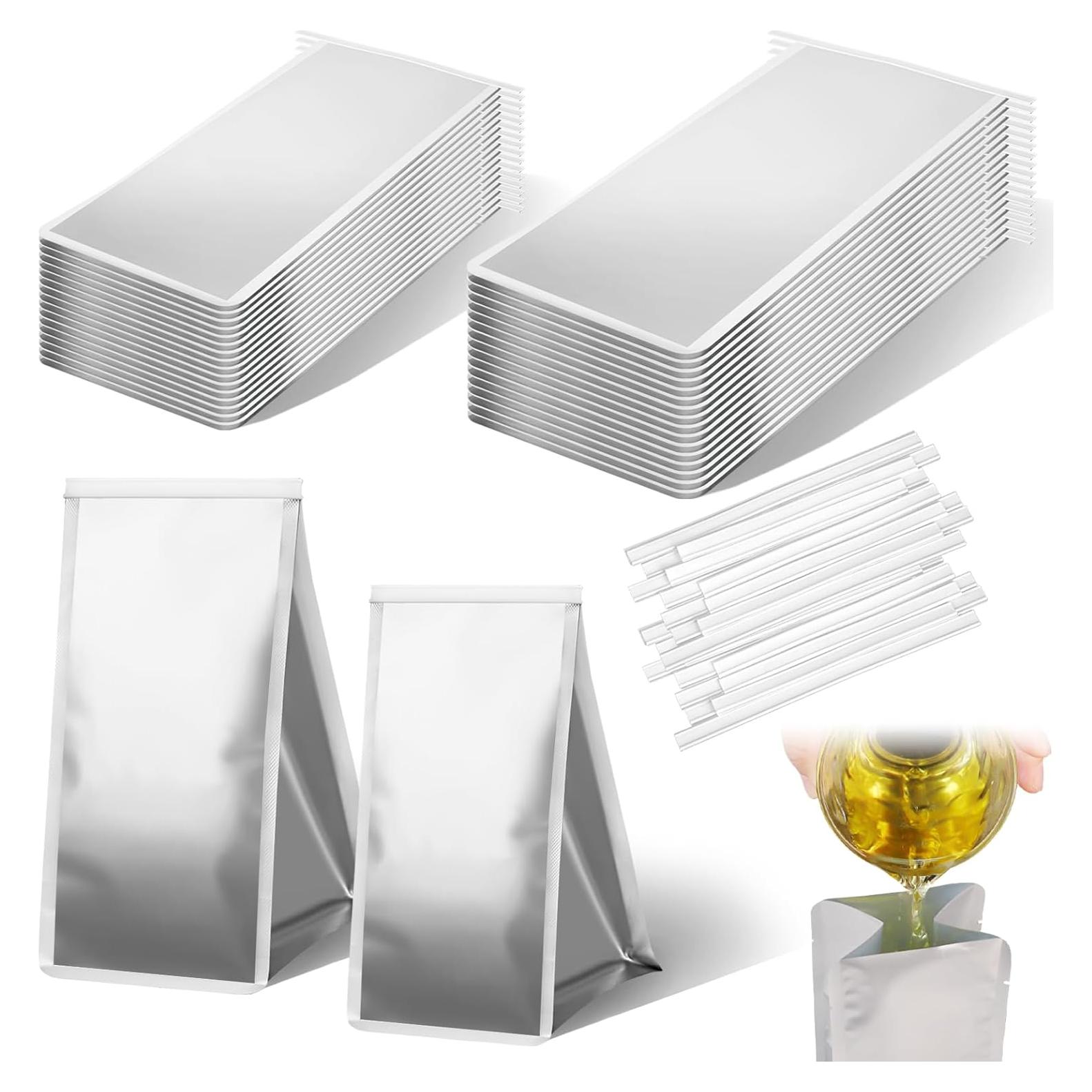 20 Bolsas Desechables de Aluminio Droutti para Grasa 3L