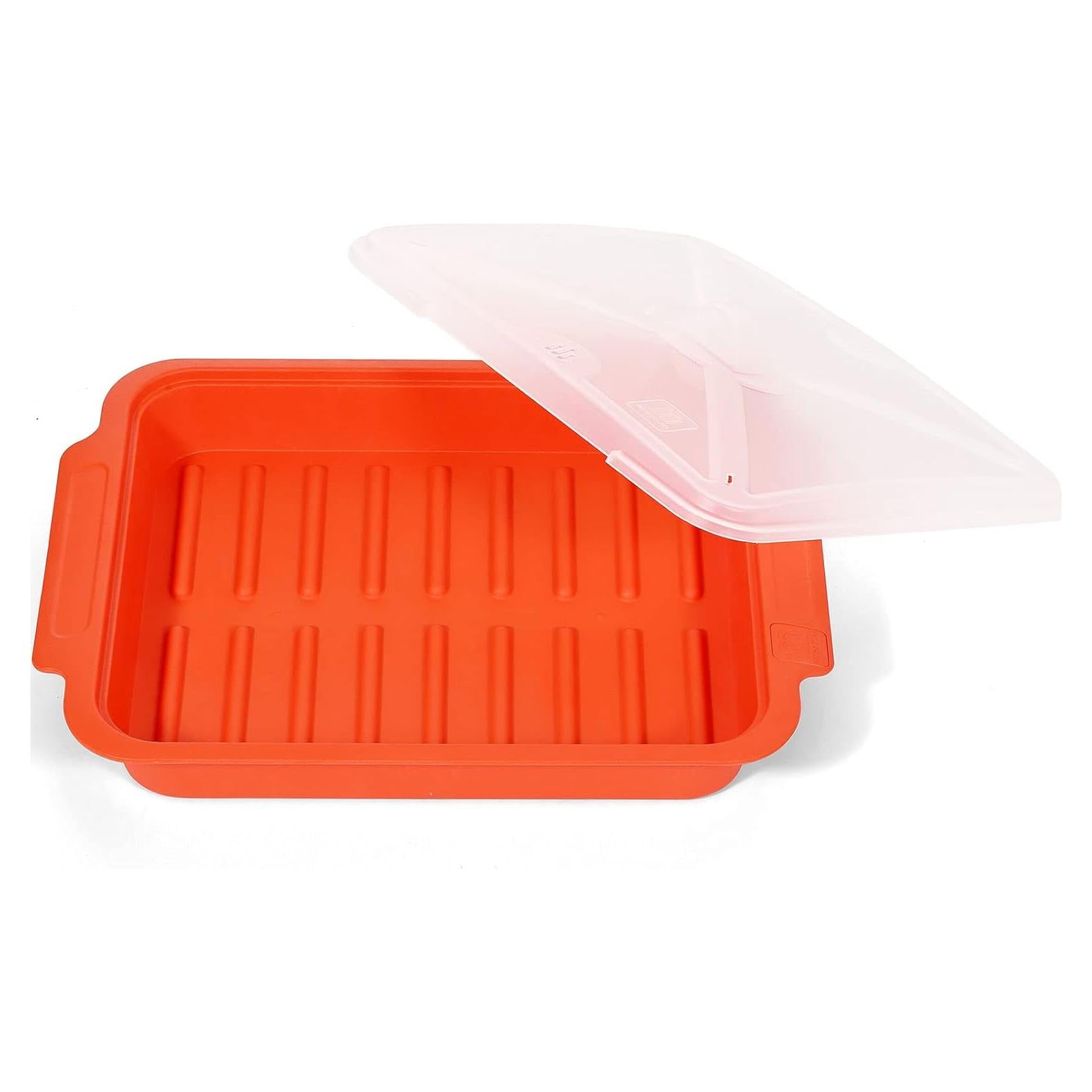 Hacedor de Tocino para Microondas M MUGOOLER 23.1 cm Rojo