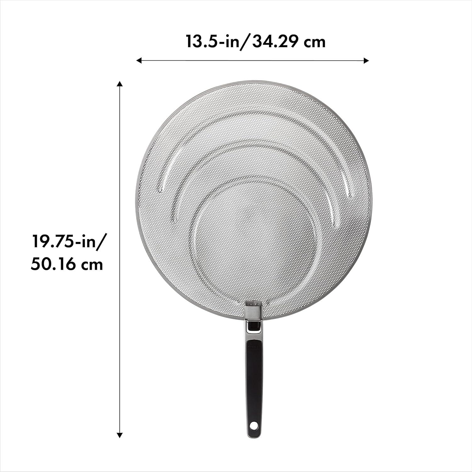 Pantalla Antisalpicaduras OXO Good Grips Acero Inoxidable 33 cm