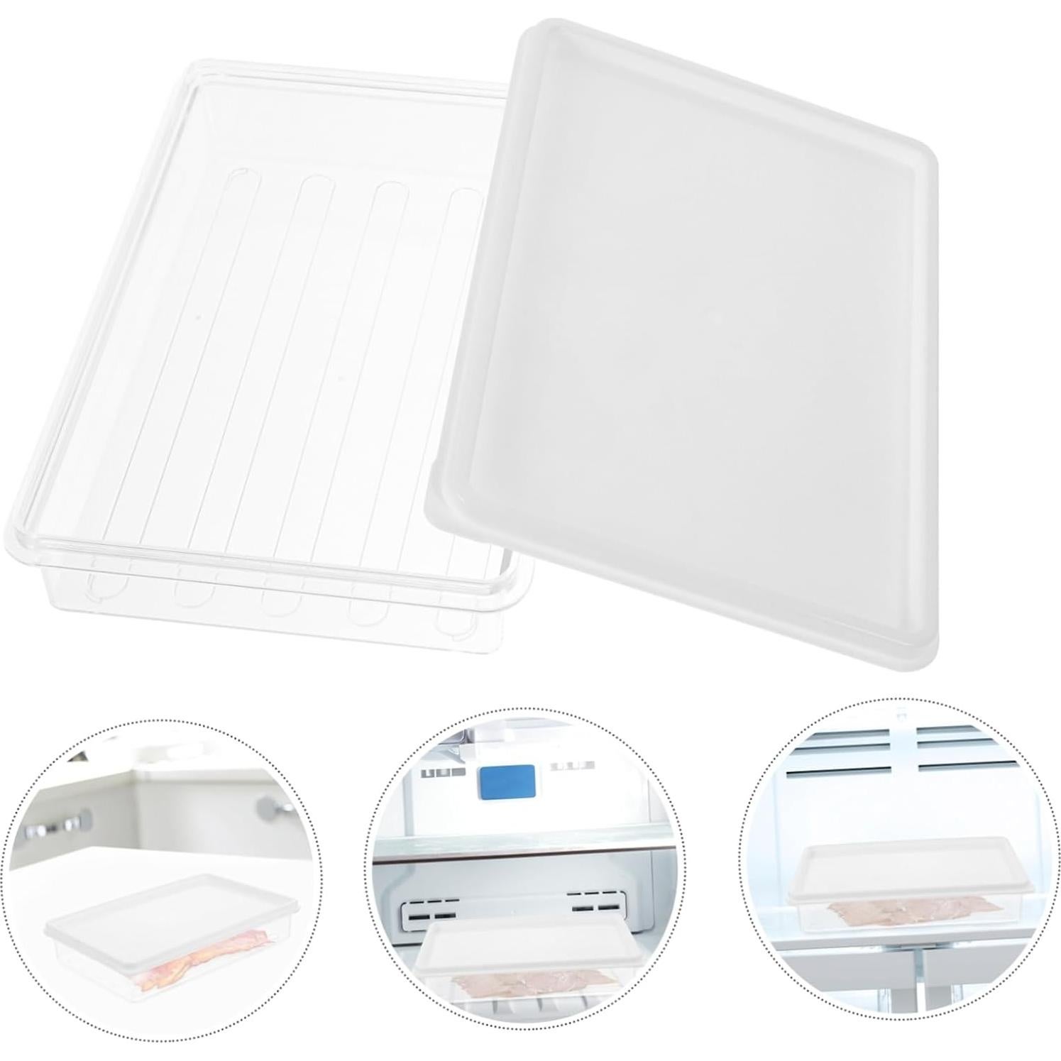 Contenedor de Almacenamiento Hermético Mikinona 20x13.5cm Transparente