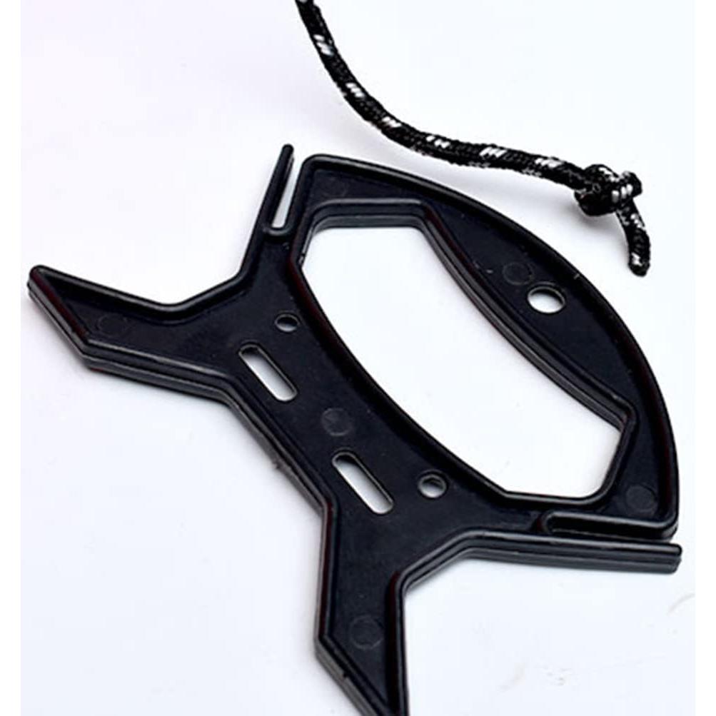 Juego de 10 Organizadores de Cables EXCEART - Plástico Negro