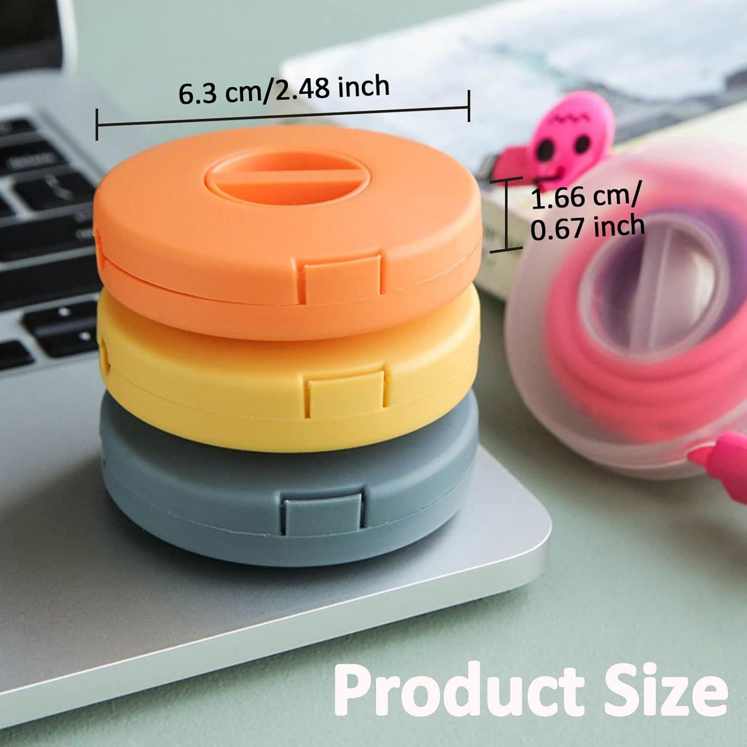 Organizador de Cables Portátil LIOUCBD 8 Piezas 6.3 cm