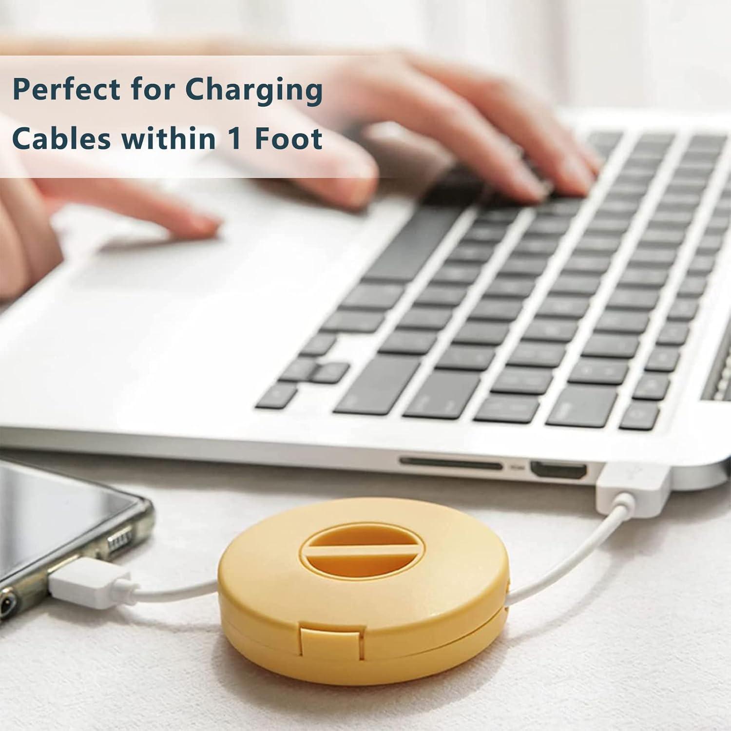 Organizador de Cables Portátil LIOUCBD 8 Piezas 6.3 cm