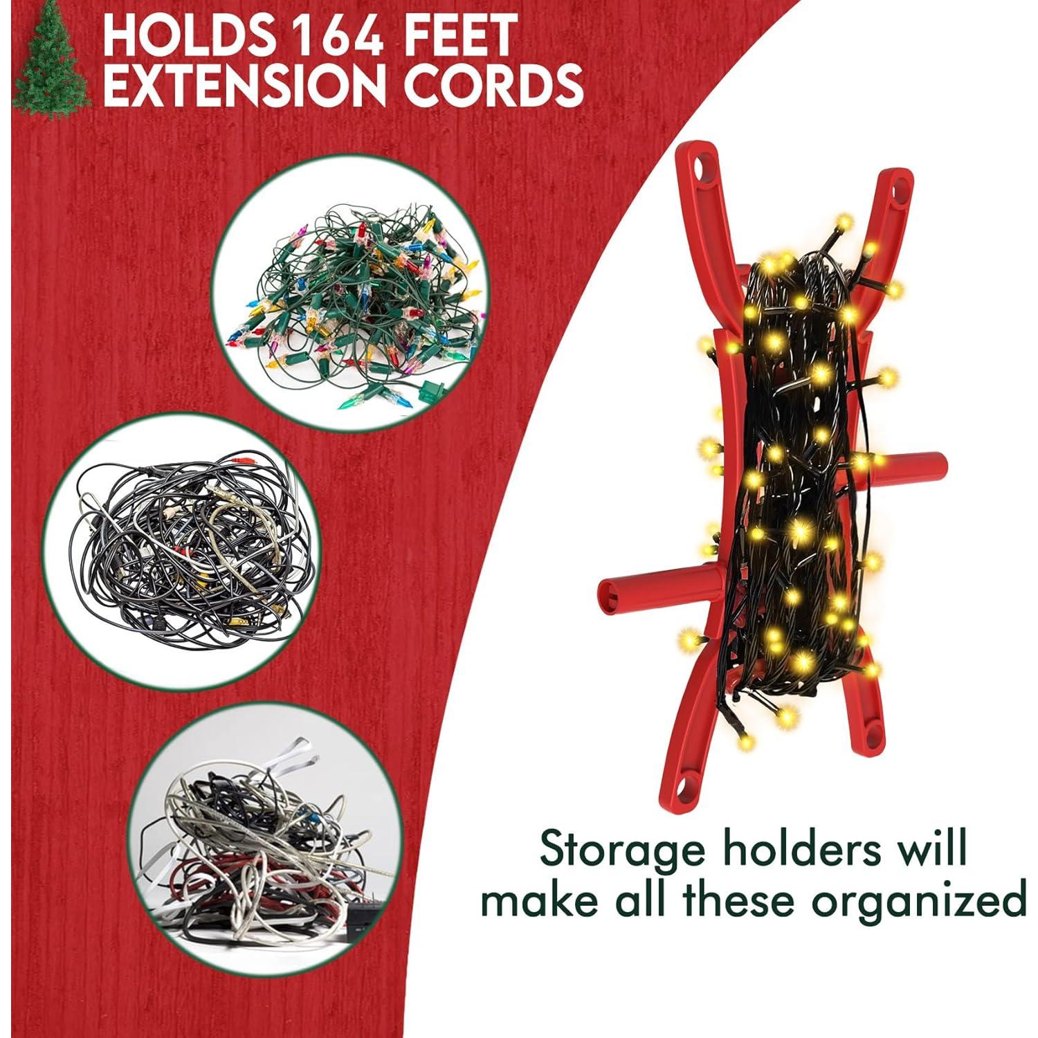 Soporte de Almacenamiento EDSRDUS para Luces de Navidad 3PCS