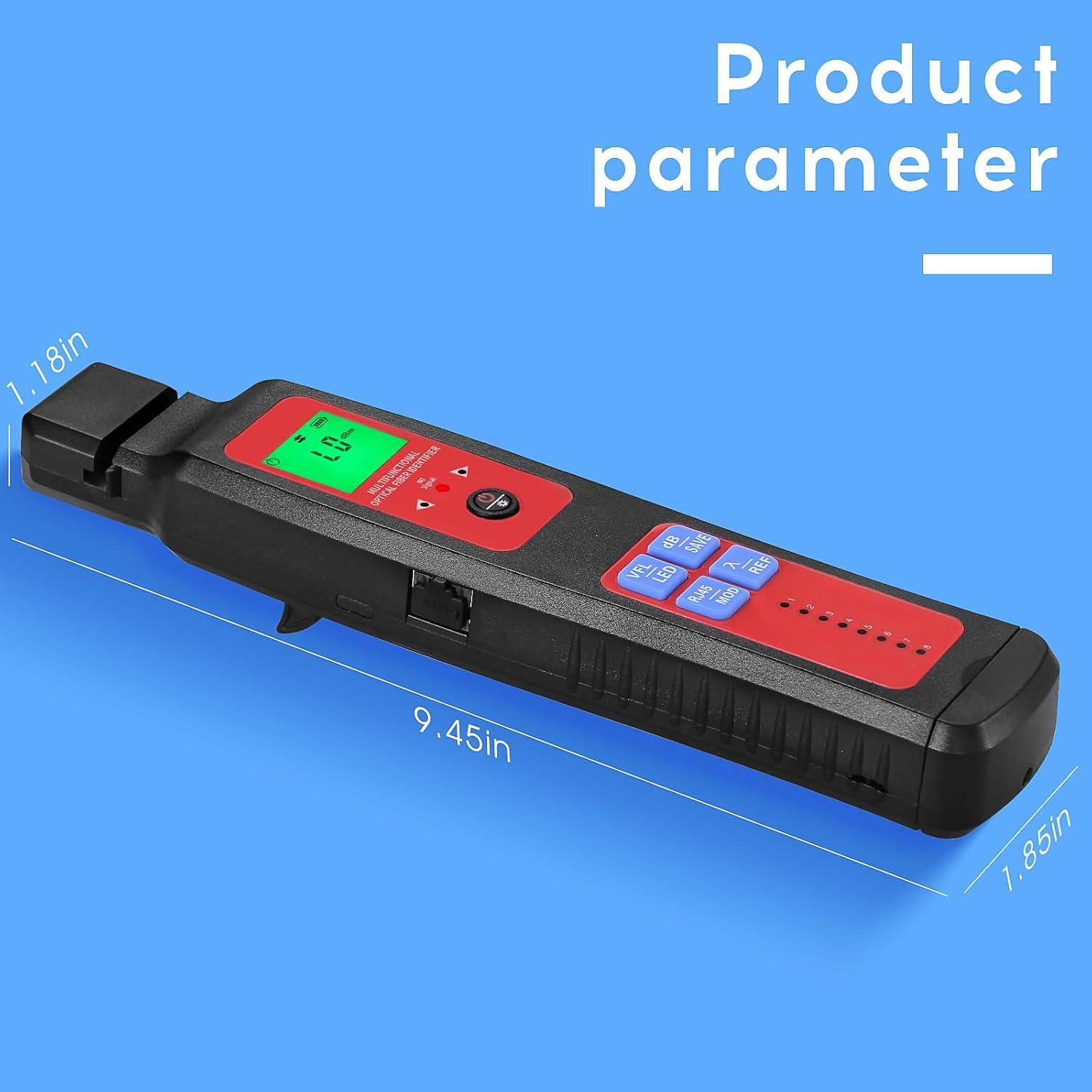Identificador de Fibra Óptica L-507 BAOSHLA 10KM Medidor Potencia