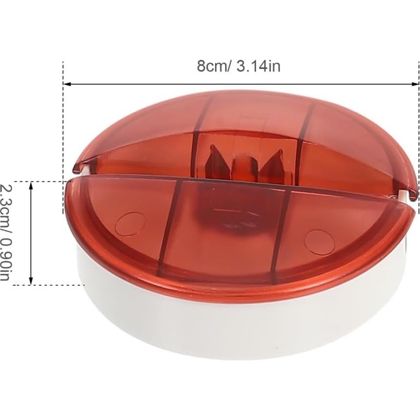 Organizador de Cables SUPVOX 4 Piezas 8x8x2.3cm Polipropileno
