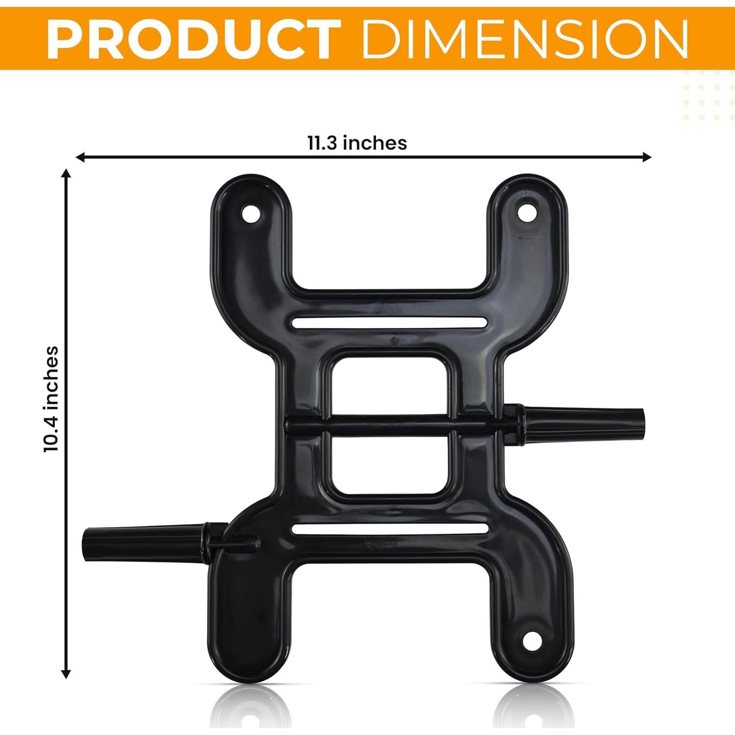 Enrollador de Trotline Harrier Hardware Negro 170g 1-Pack