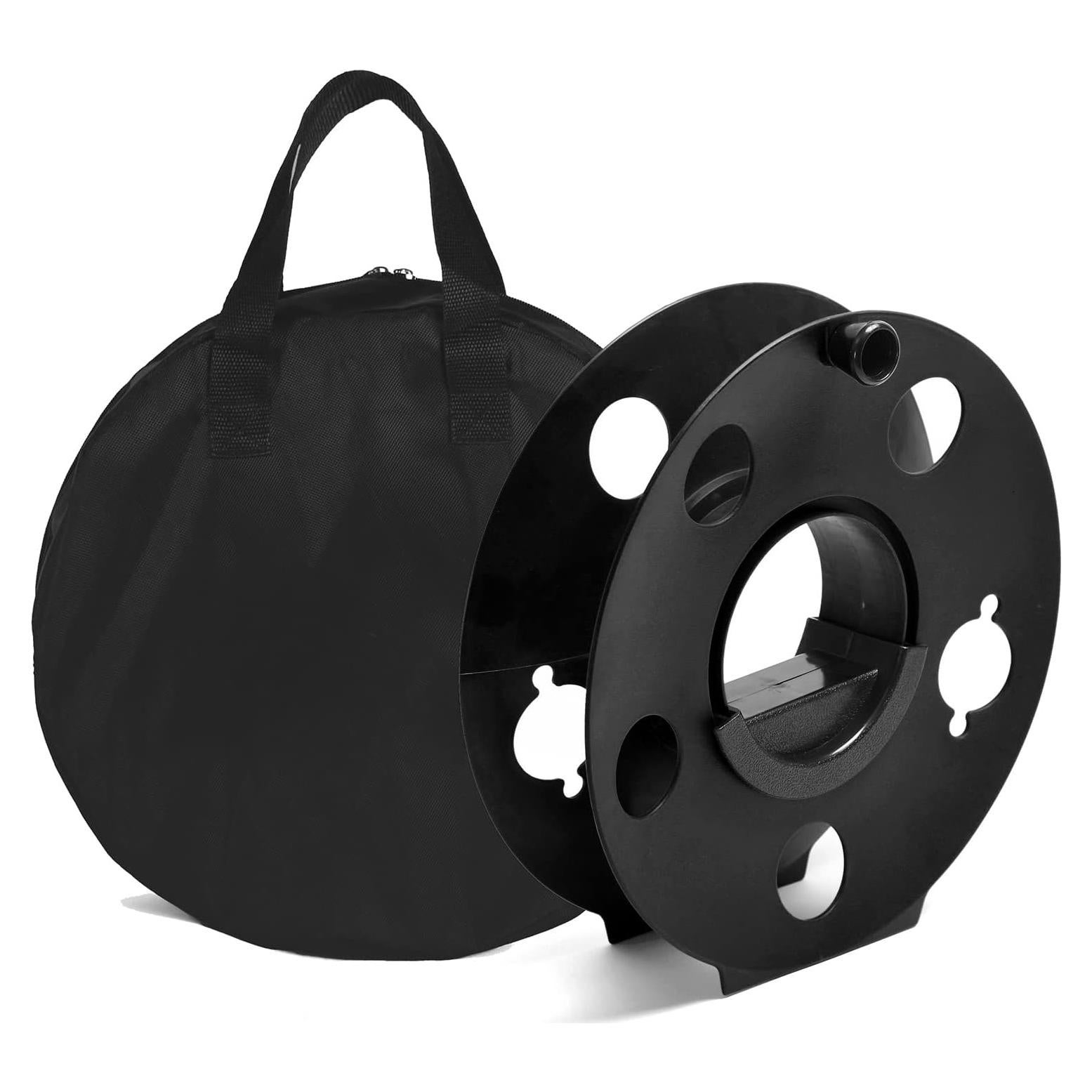 Carrete de Almacenamiento de Cables GarfatolRv 30.48m Portátil