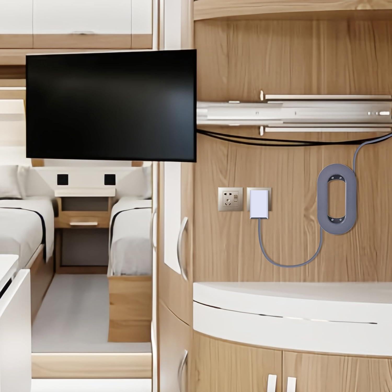 Soporte de Cable Ethernet Starlink Mini - Almacenamiento Pared