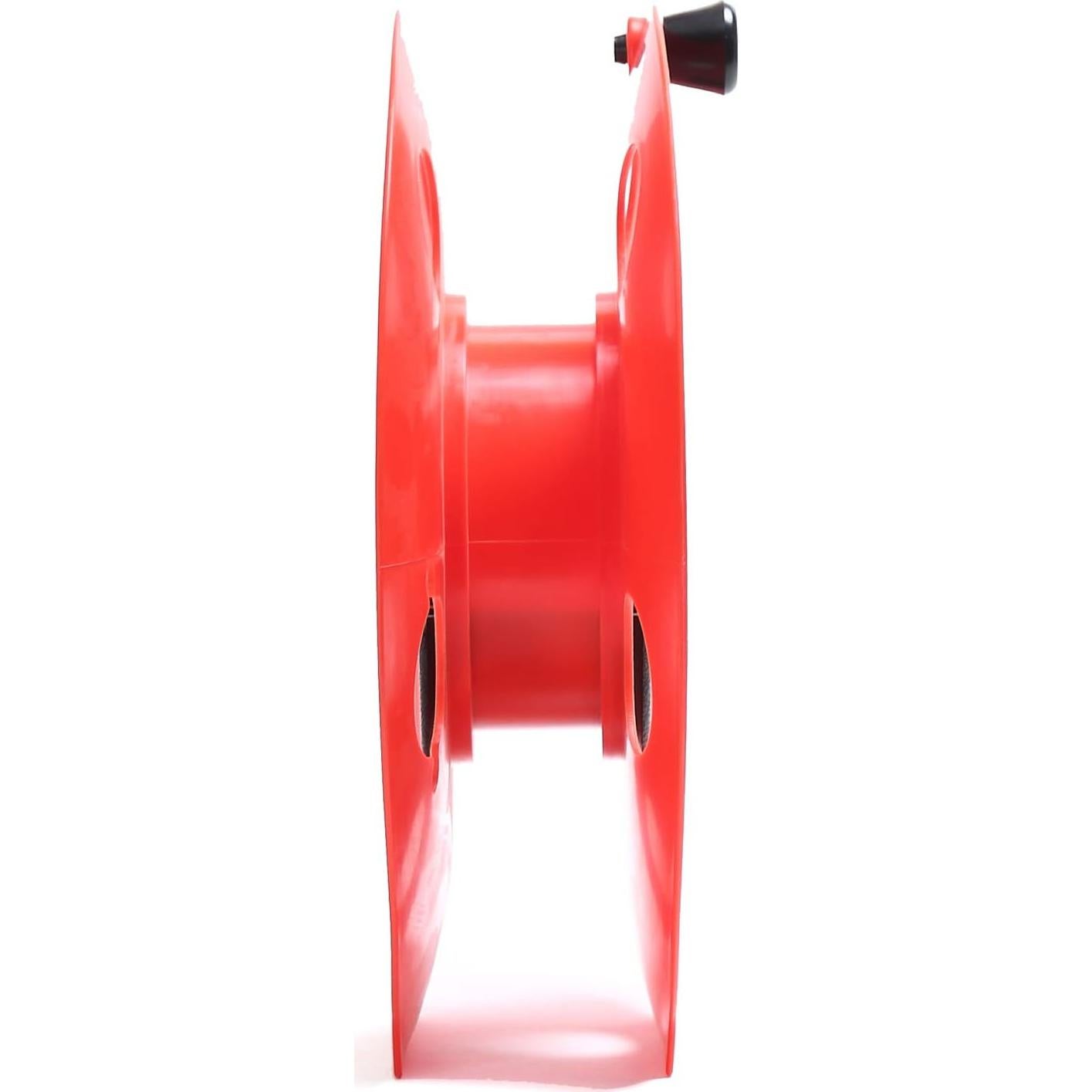 Carrete de Almacenamiento de Cable Homeon Wheels 30.48m Rojo