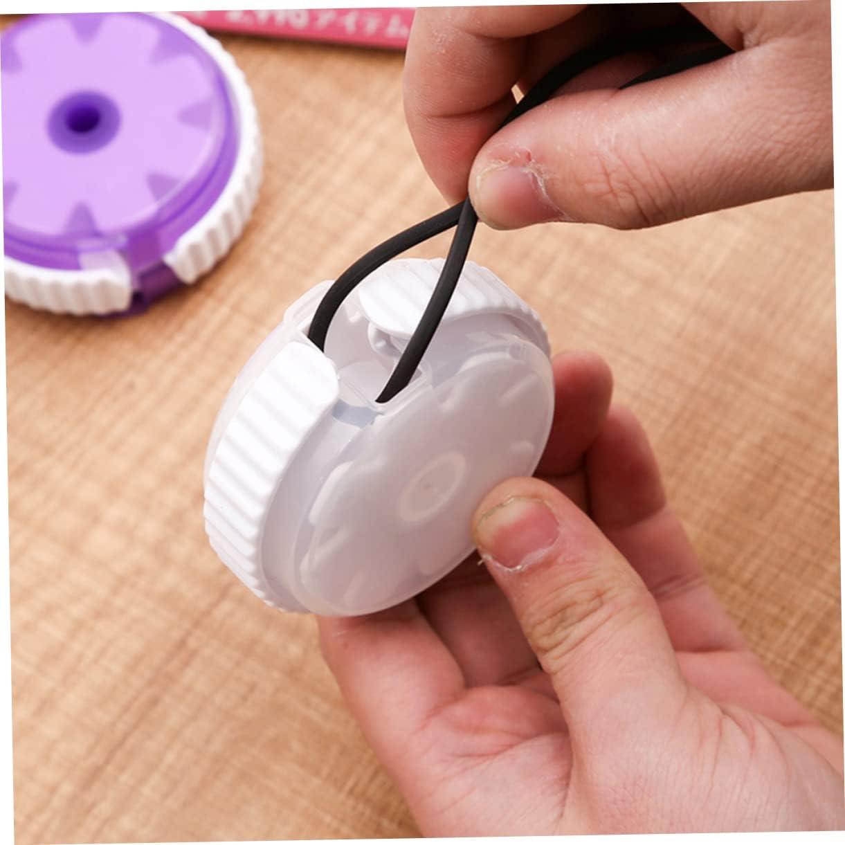 Caja Organizadora de Cables HOMSFOU Blanca Compacta 5.5cm