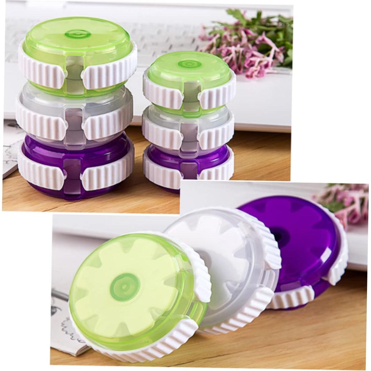 Caja Organizadora de Cables HOMSFOU Blanca Compacta 5.5cm