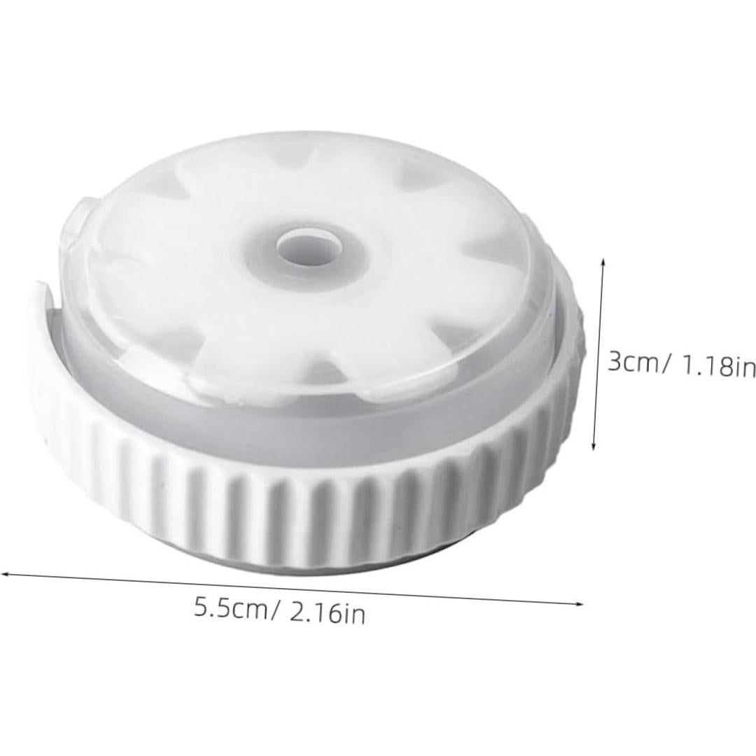 Caja Organizadora de Cables HOMSFOU Blanca Compacta 5.5cm