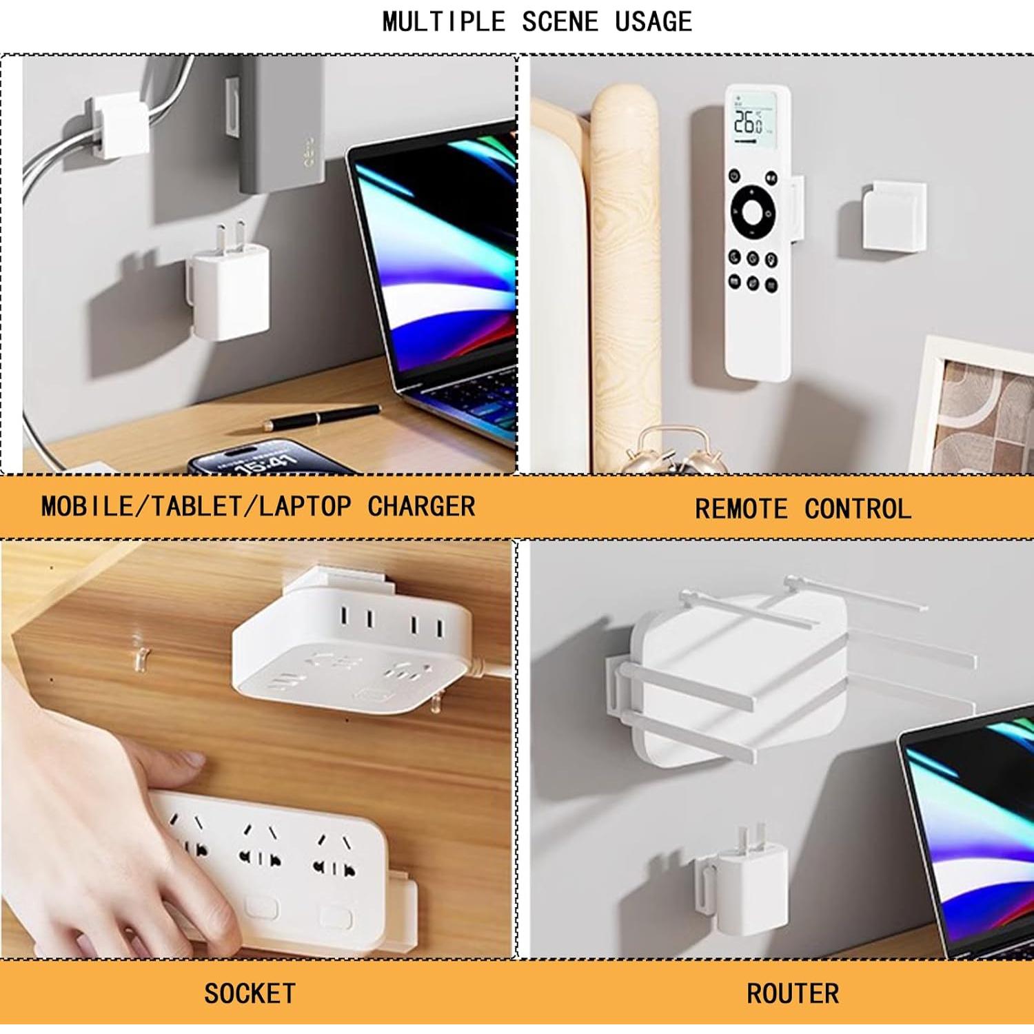 Enrollador de Cable de Cargador Móvil Blanco - Organizador S12