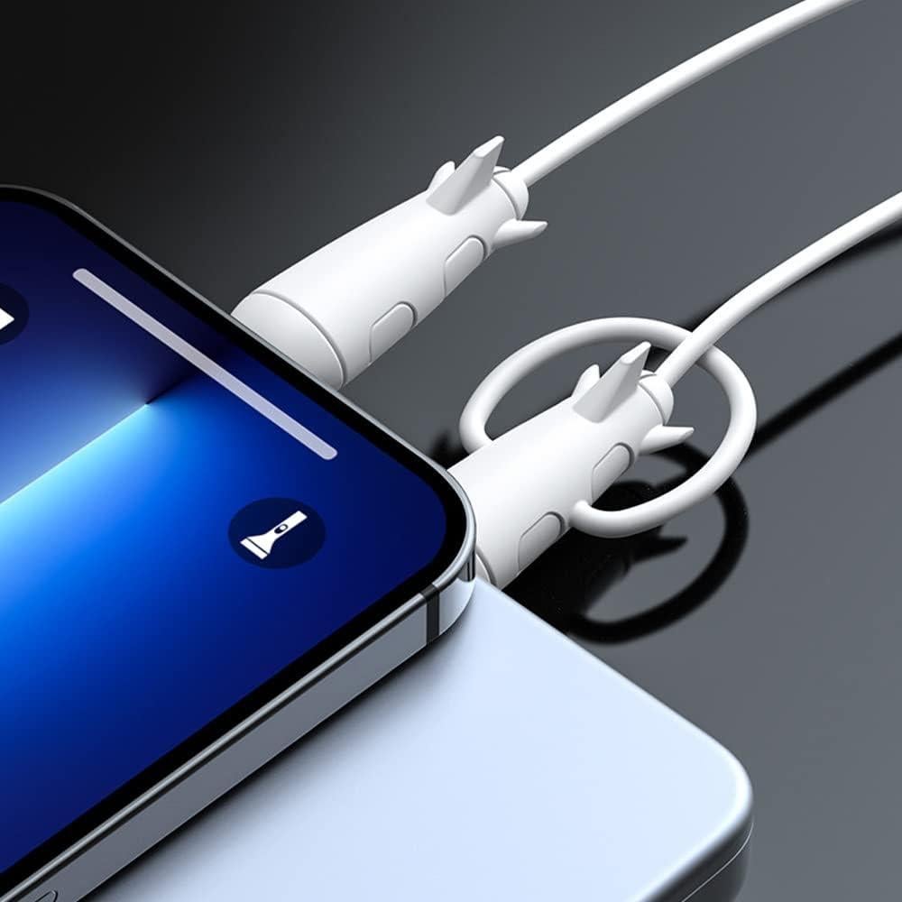 Protector de Cable de Datos ZOSTLAND USB Tipo C Negro 2 en 1