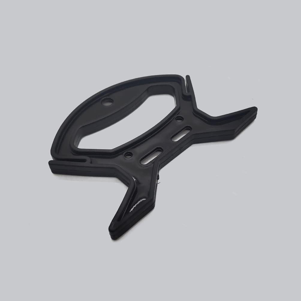 10 Organizadores de Cables EXCEART en Plástico Negro 11.2x9.1cm