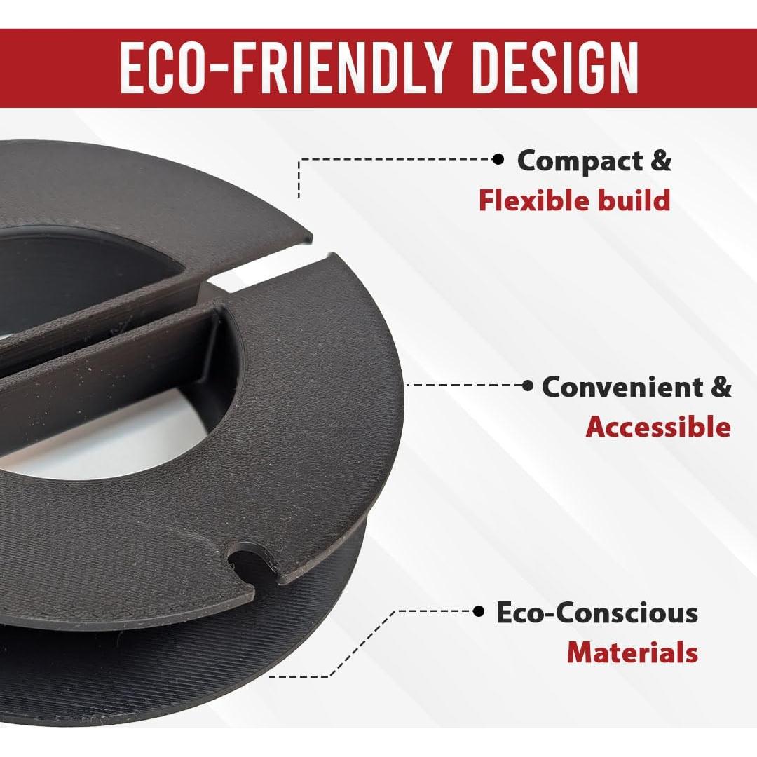 Organizador de Cables Engenuit CordNut8 - 20.32 cm - 7.62 m