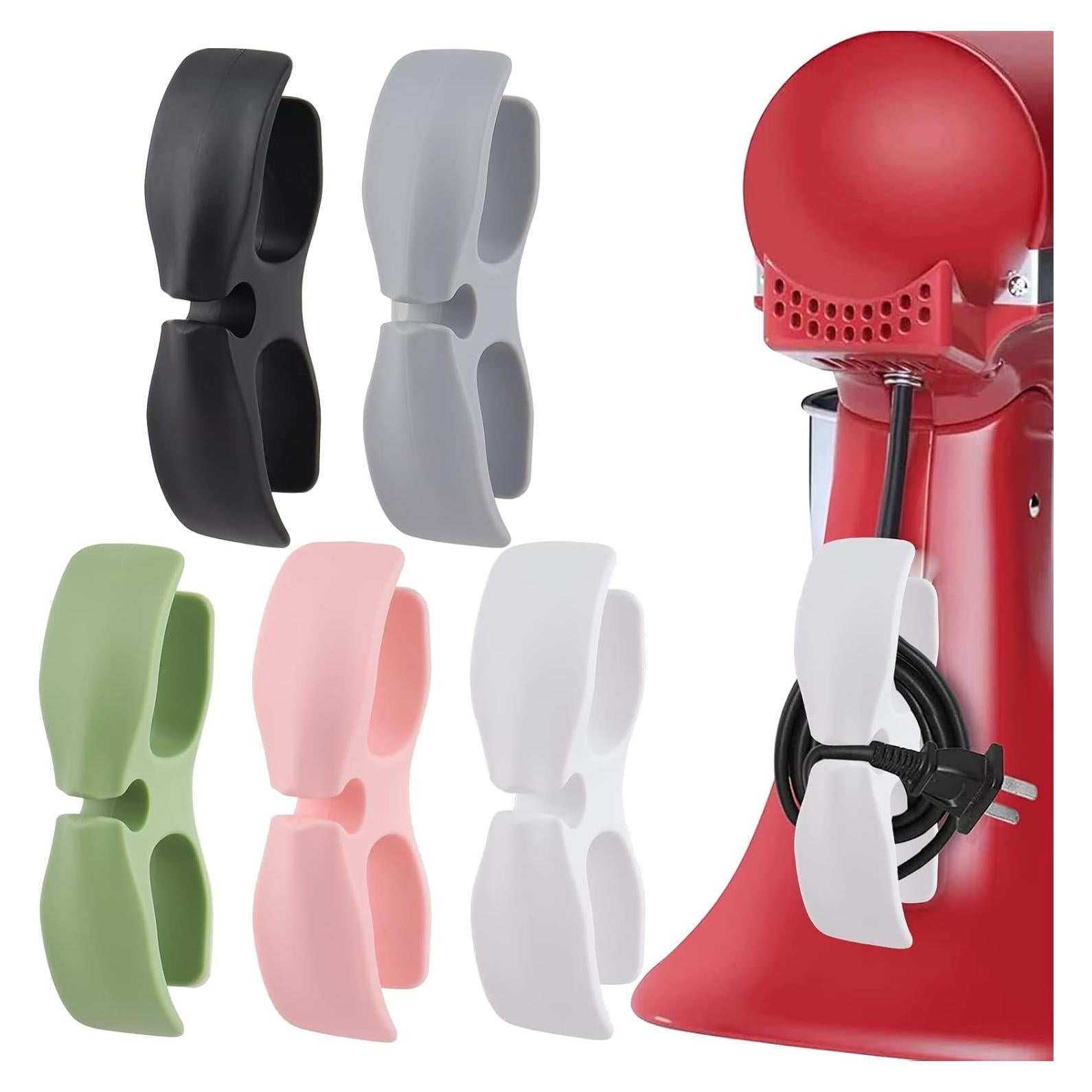 Organizador de Cables LncBoc, Paquete de 5 Enrolladores