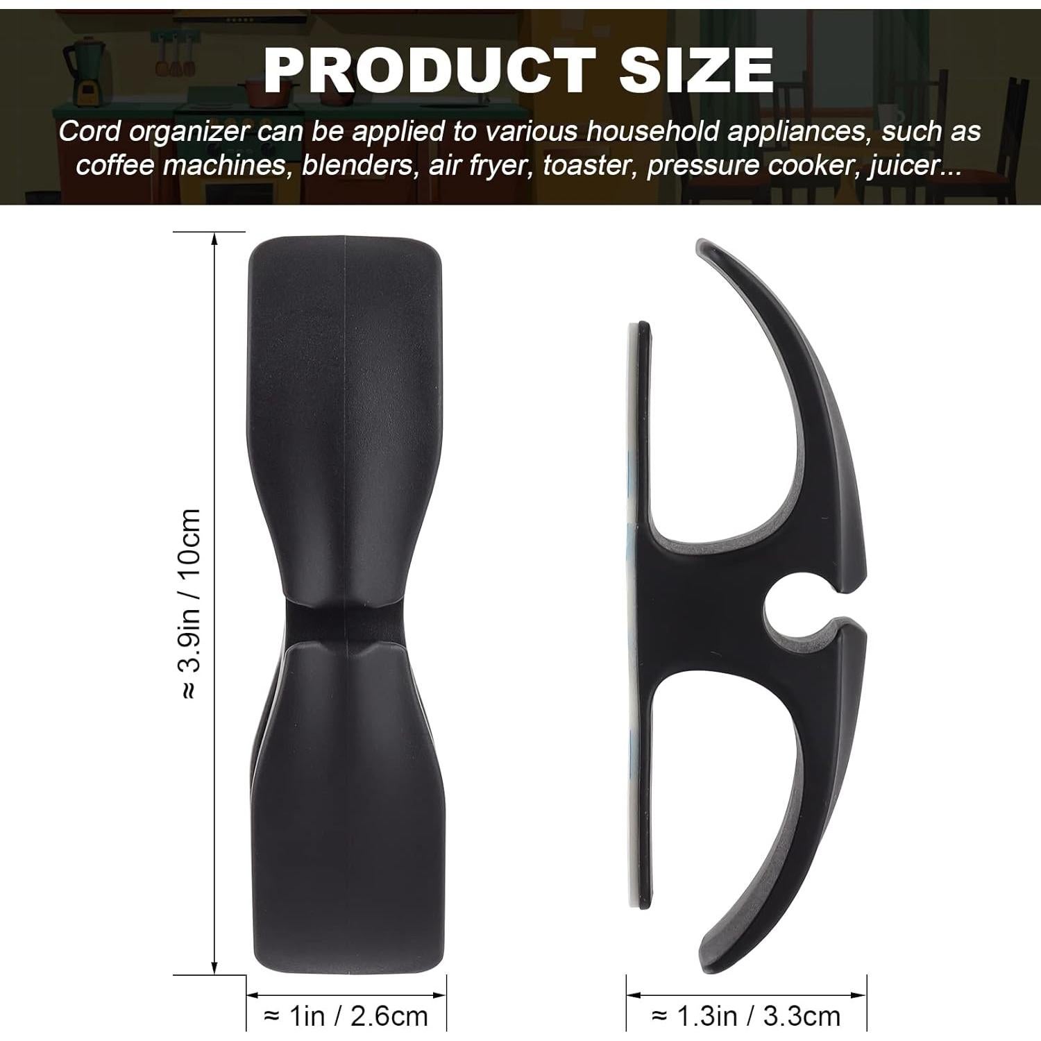 Organizador de Cables LncBoc, Paquete de 5 Enrolladores