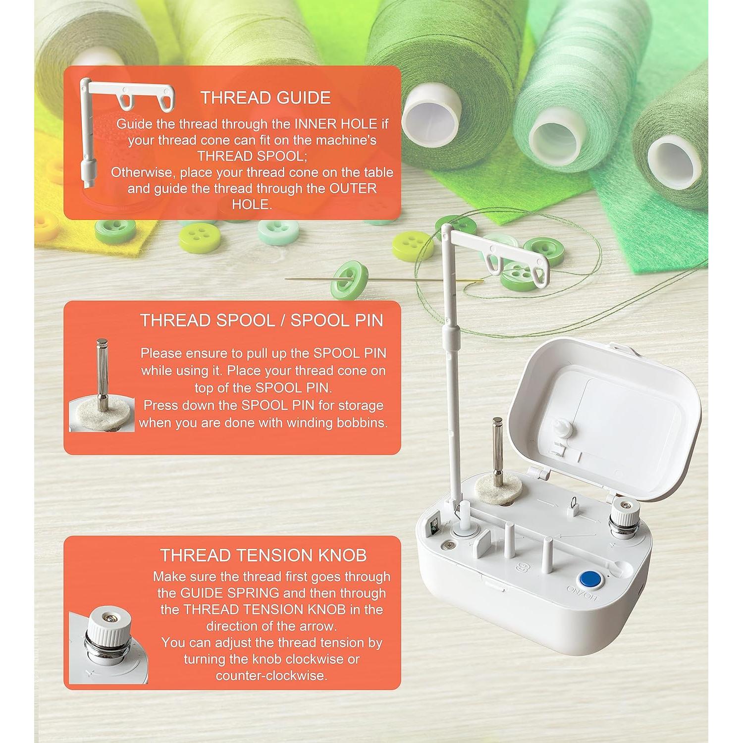 Enrollador de Bobinas Eléctrico HimaPro 50205 USB-C Portátil