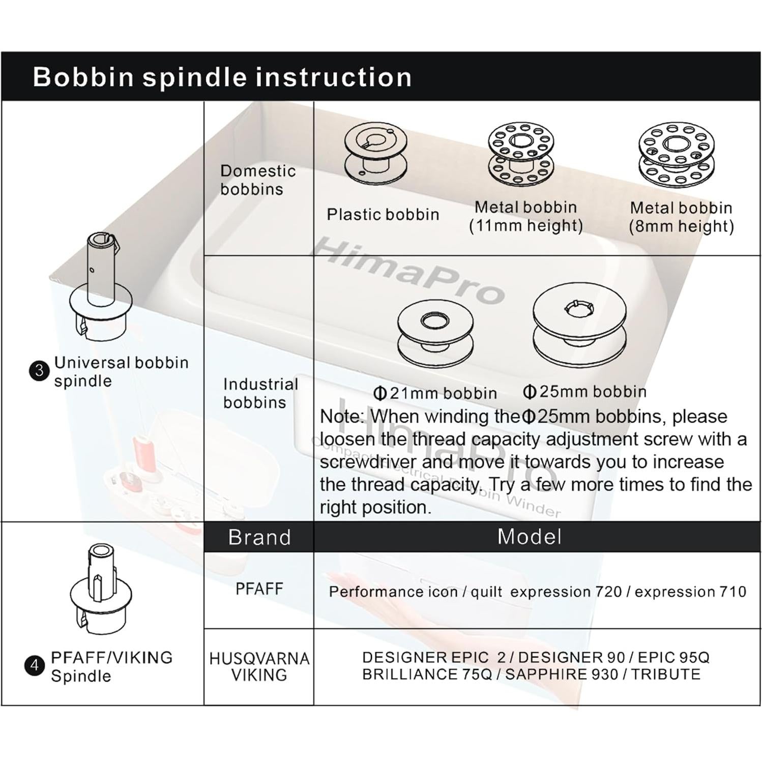 Enrollador de Bobinas Eléctrico HimaPro 50205 USB-C Portátil