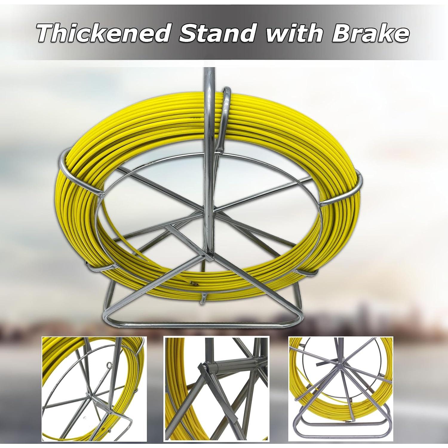 Cinta de Pesca Fibra de Vidrio INTSUPERMAI 6mm x 130m