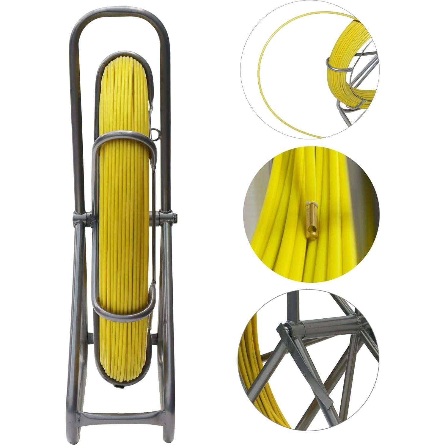 Cinta de Pesca Fibra de Vidrio INTSUPERMAI 6mm x 130m