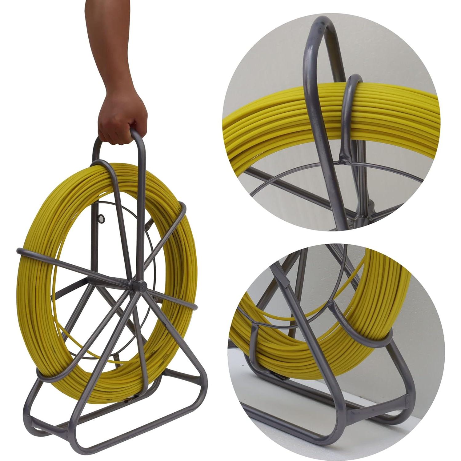 Cinta de Pesca Fibra de Vidrio INTSUPERMAI 6mm x 130m