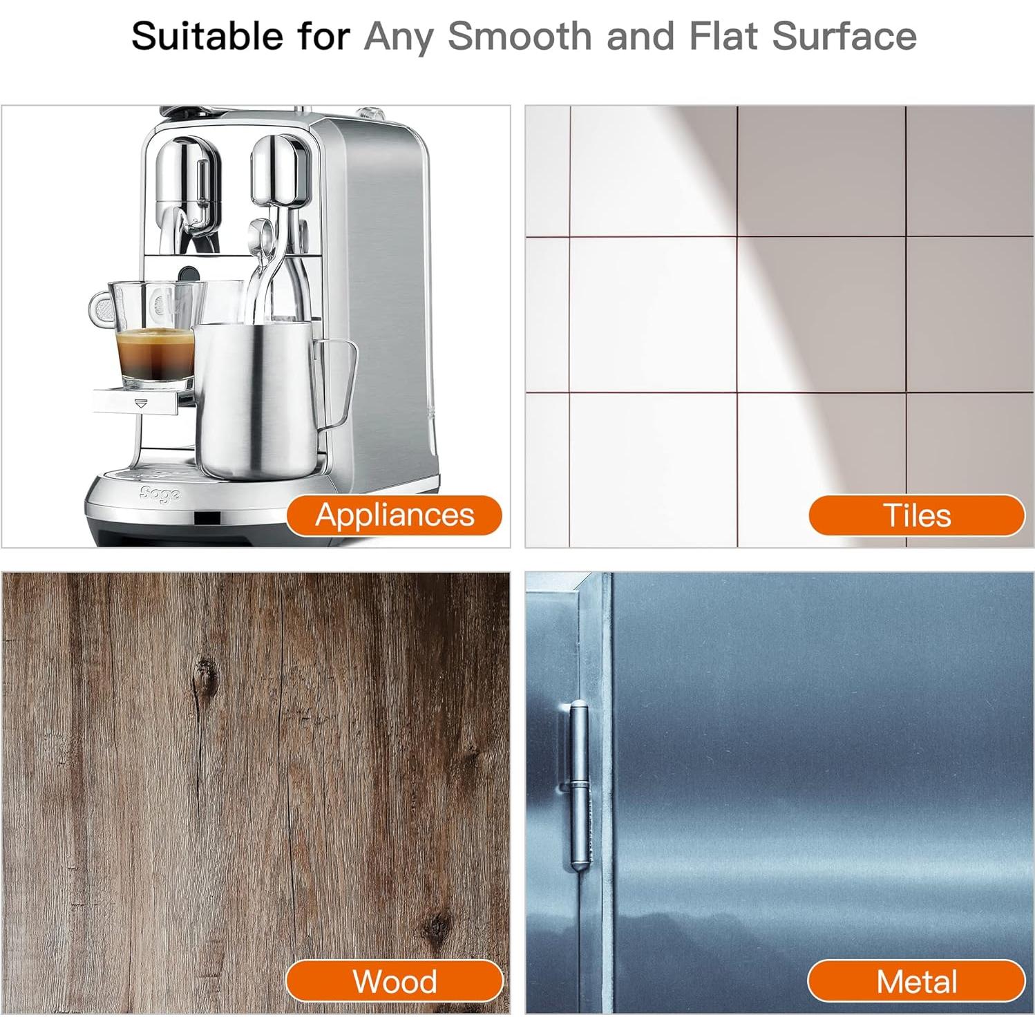 Organizador de Cables PZOZ 4 Pack Negro para Cocina