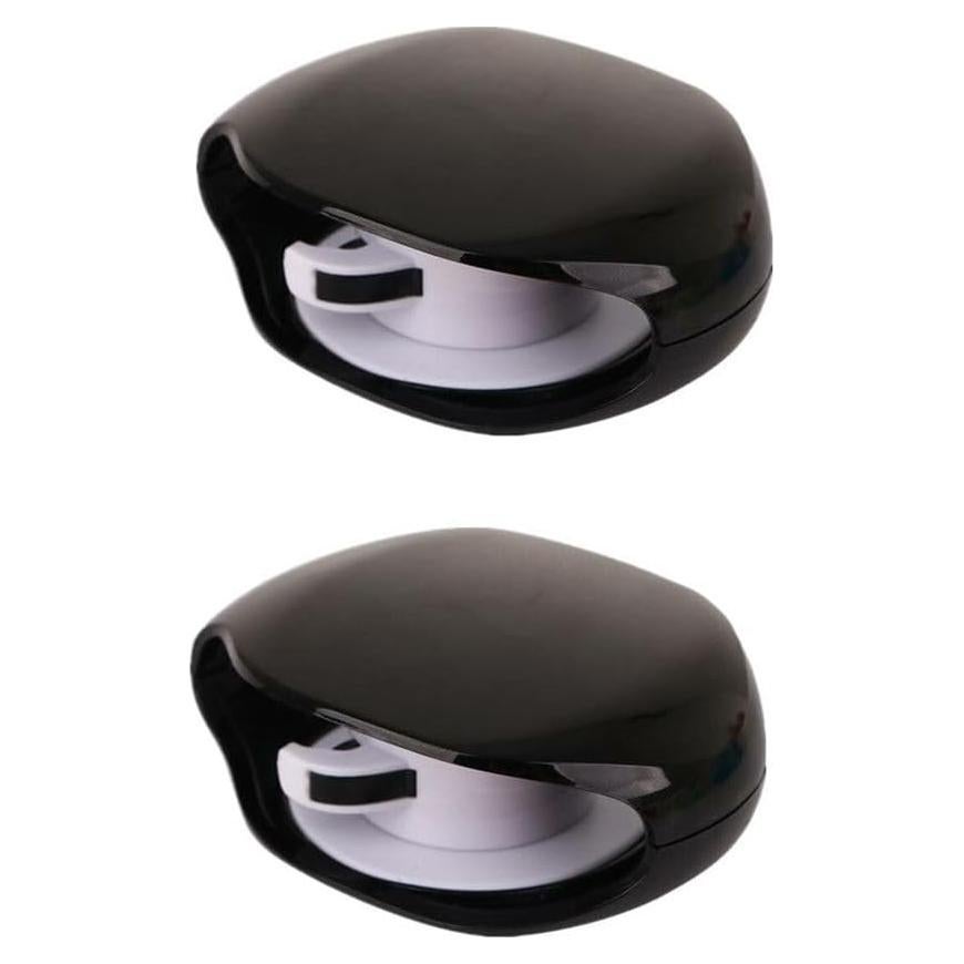 Organizador de Cables Retráctil Kopida 2 Pcs Negro