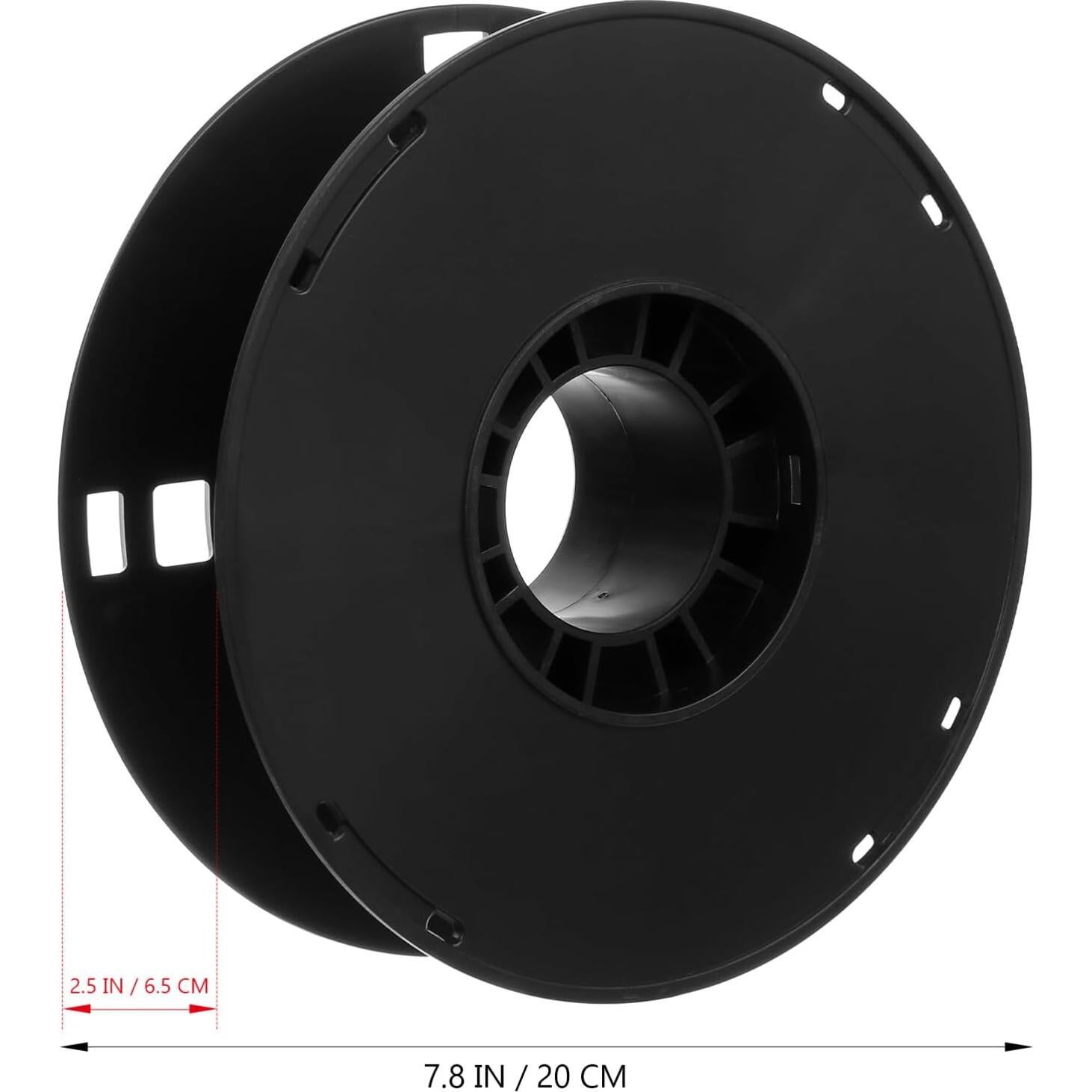 Carrete de Almacenamiento de Cable NOLITOY 20x20cm Negro