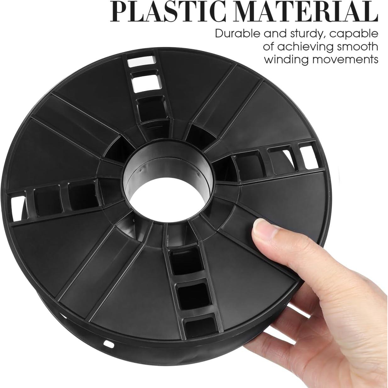 Carrete de Almacenamiento de Cable NOLITOY 20x20cm Negro