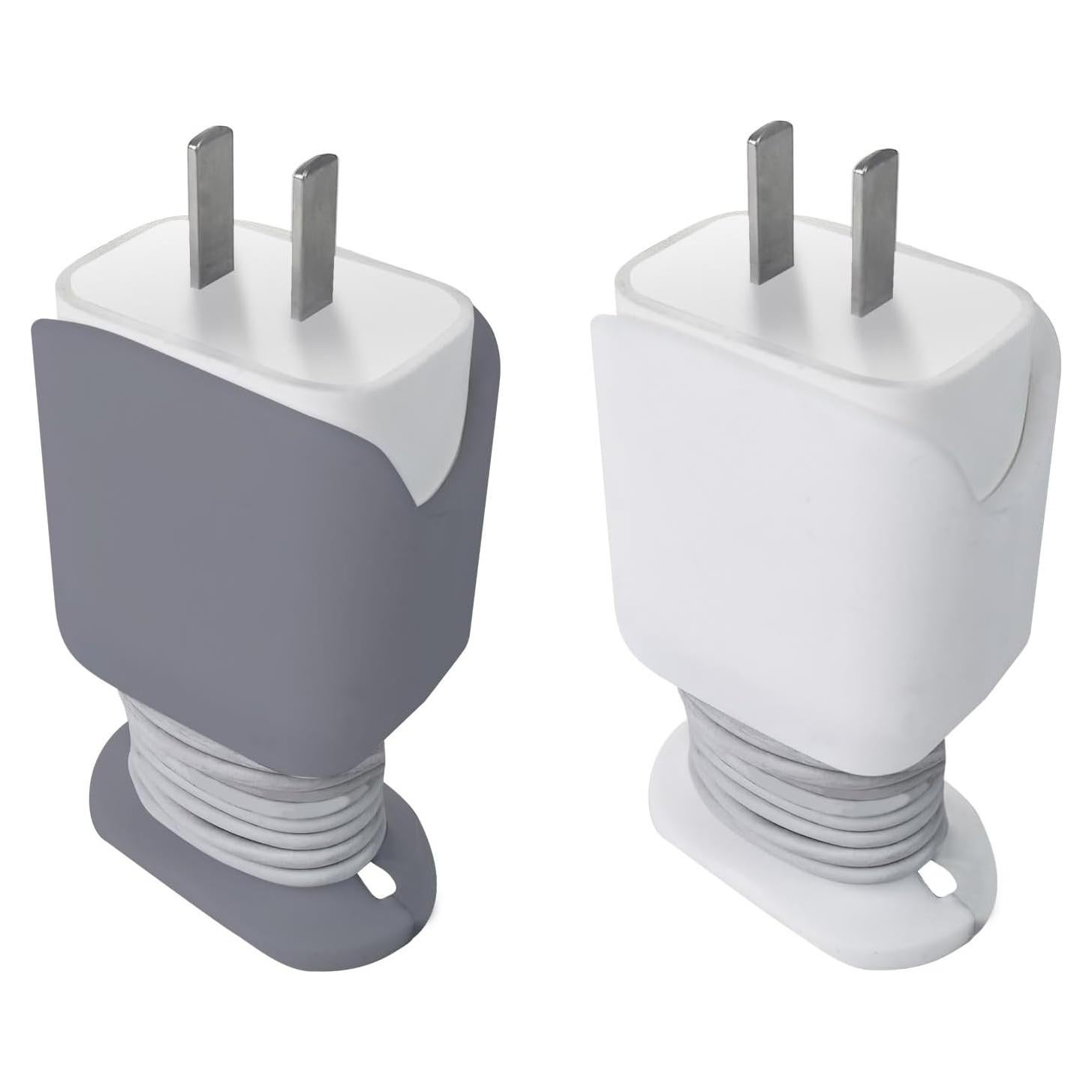 Funda de Cargador de Silicona 2 en 1 L-WASH para iPhone