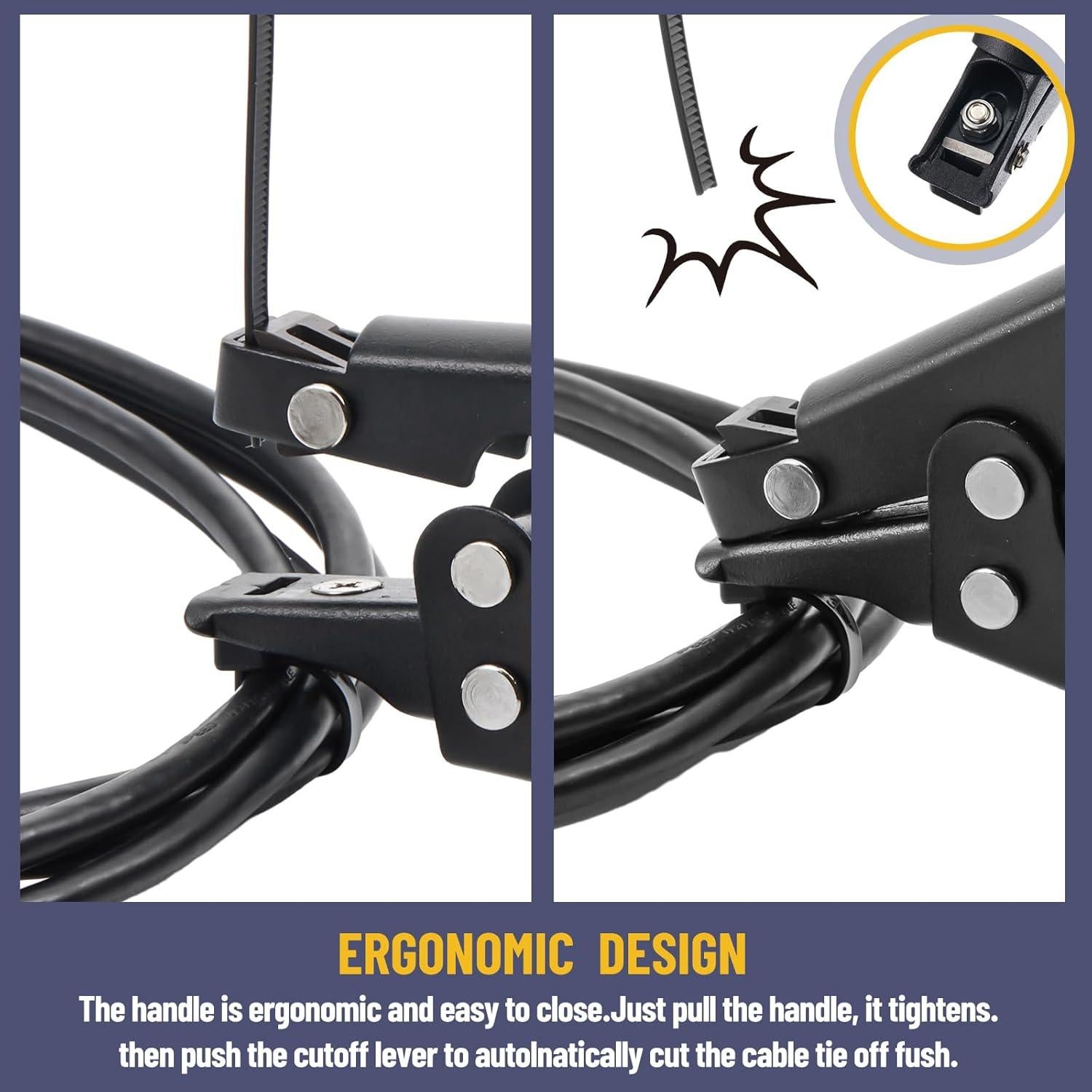 Herramienta de Sujeción de Cables Lasnten con Abridor y Caja