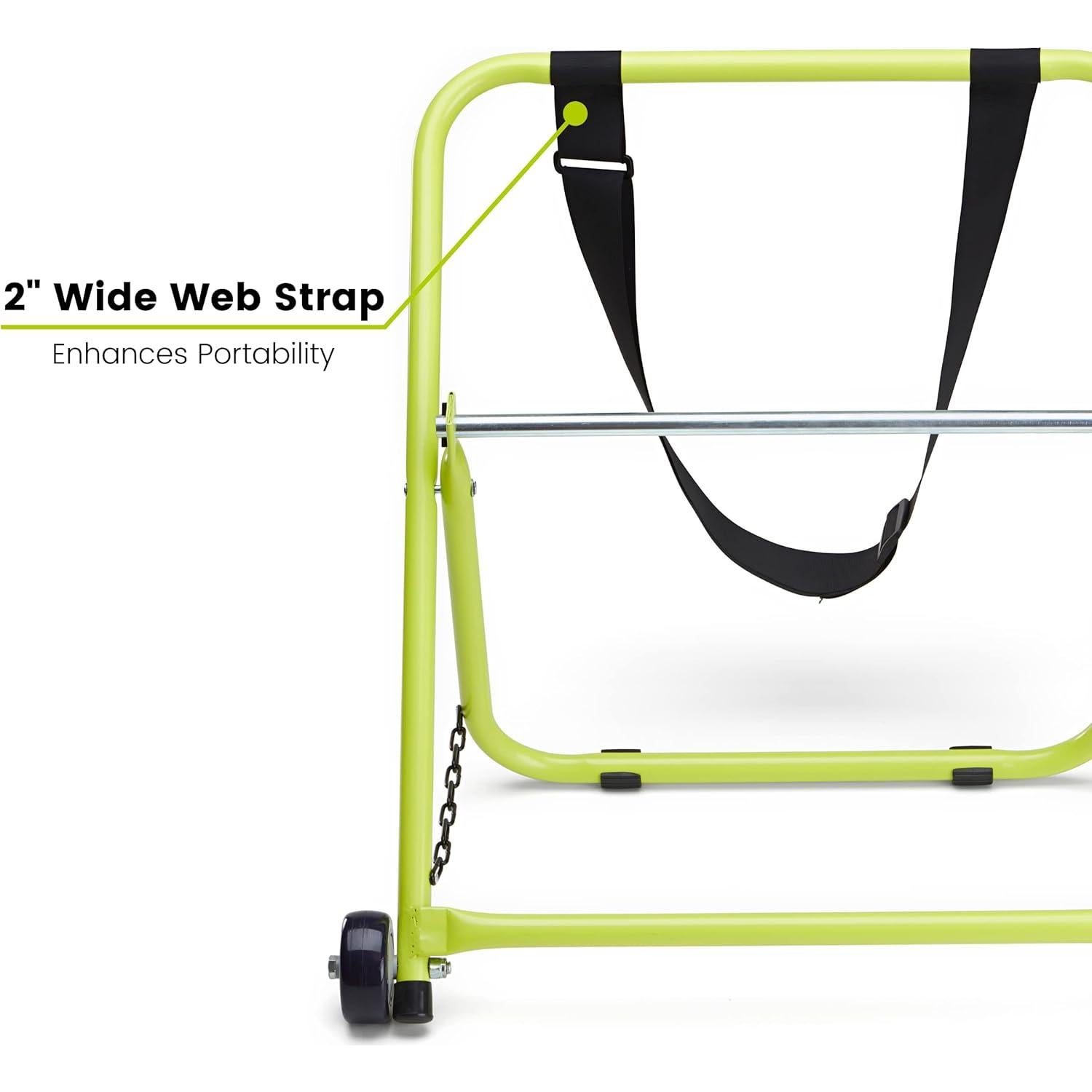 Carro Dispensador de Alambre TRUE CABLE 20" 100 lb Amarillo