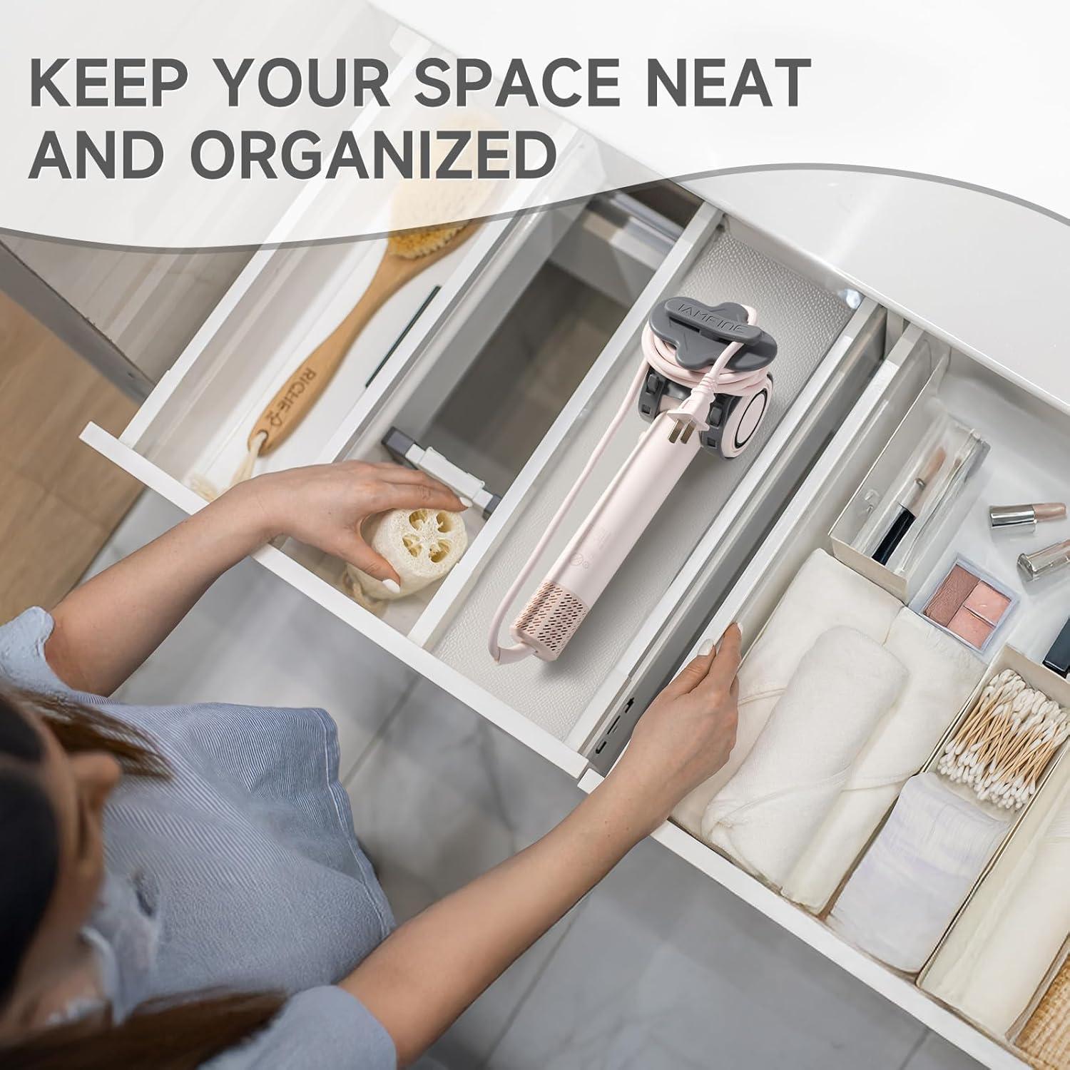 Organizador de Cable para Secador de Pelo Genérico Gris