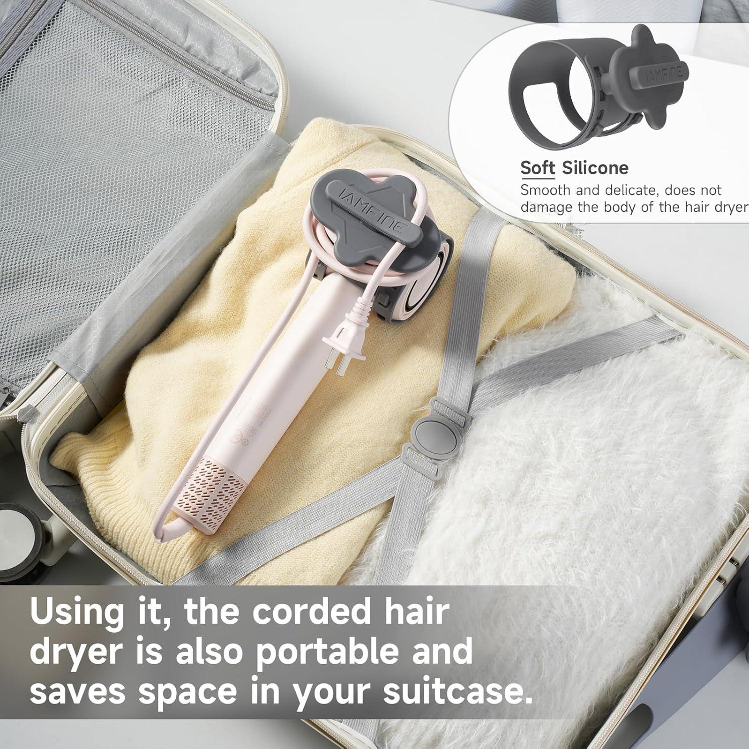 Organizador de Cable para Secador de Pelo Genérico Gris