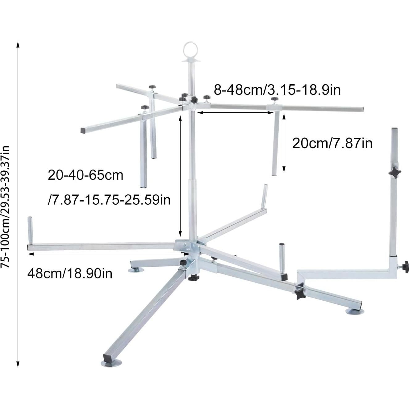Dispensador de Bobinas de Tubería XUFOPLY 600m Ajustable