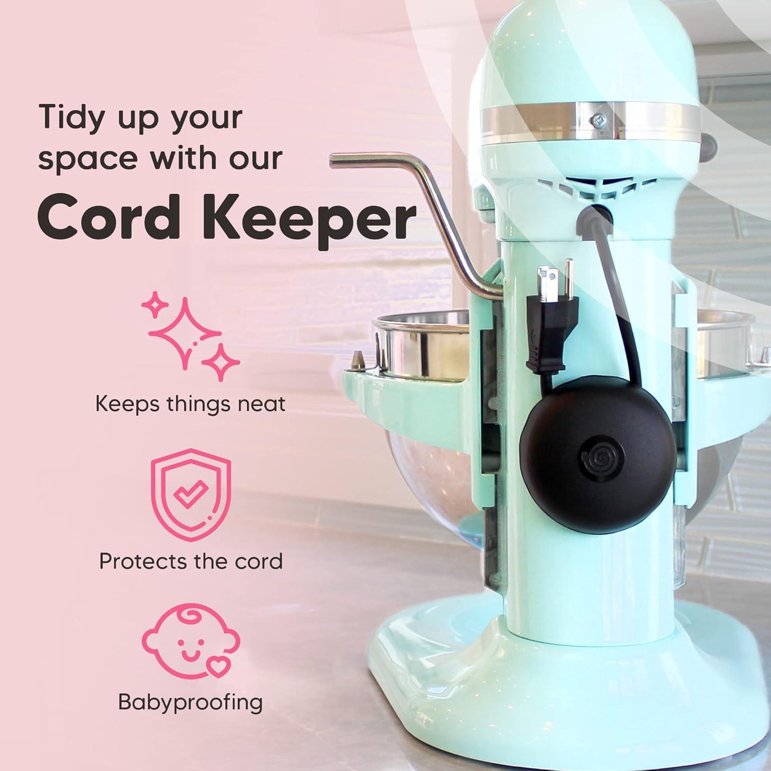 Organizador de Cables Resistente al Calor - Paquete de 2 Negro